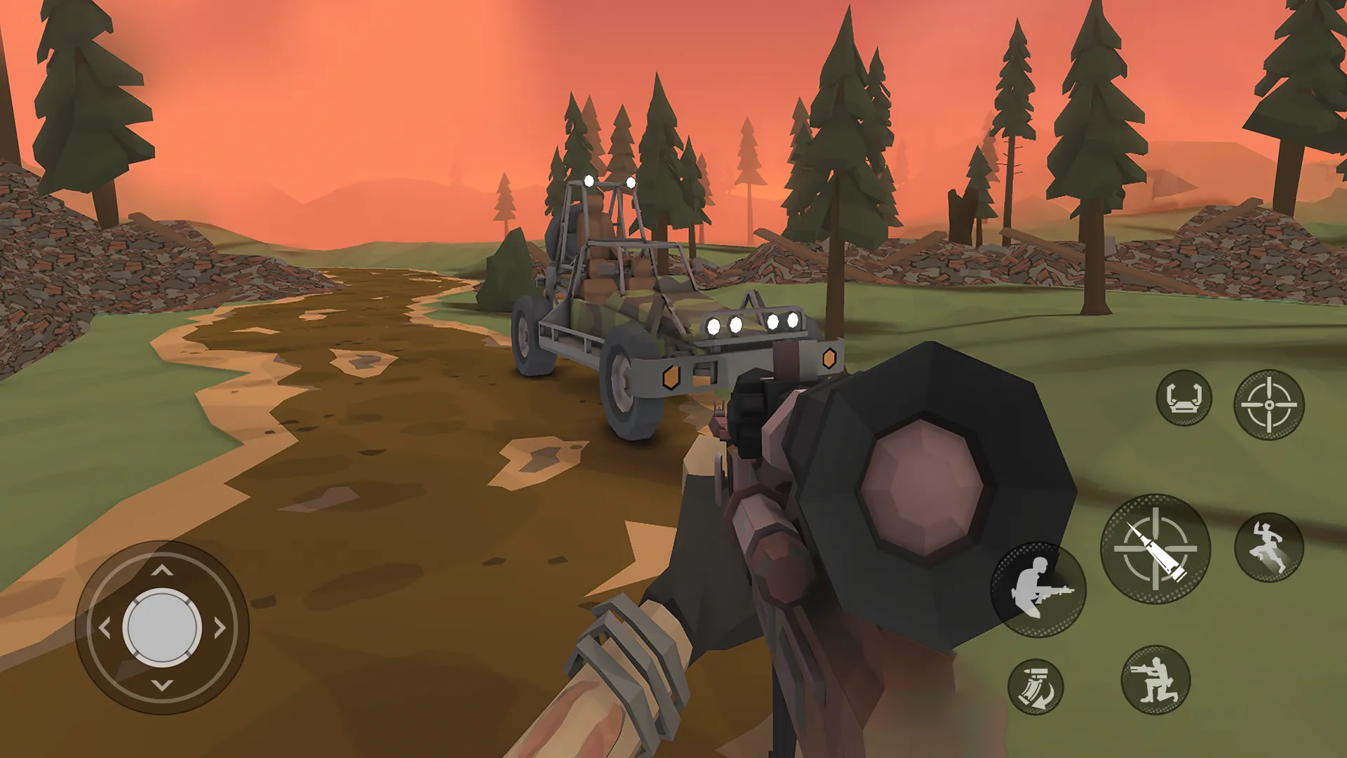 The Walking Zombie 2: Shooter v3.55.0 APK Мод (Меню, Много ресурсов, Режим бога) Screenshot 3