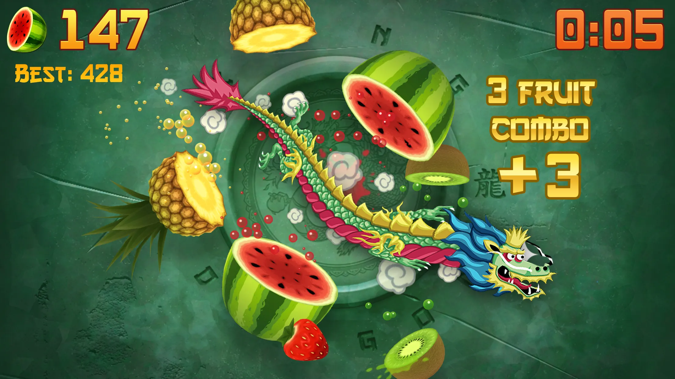 Fruit Ninja v3.95.5 APK Мод (Меню, Много денег) Screenshot 4