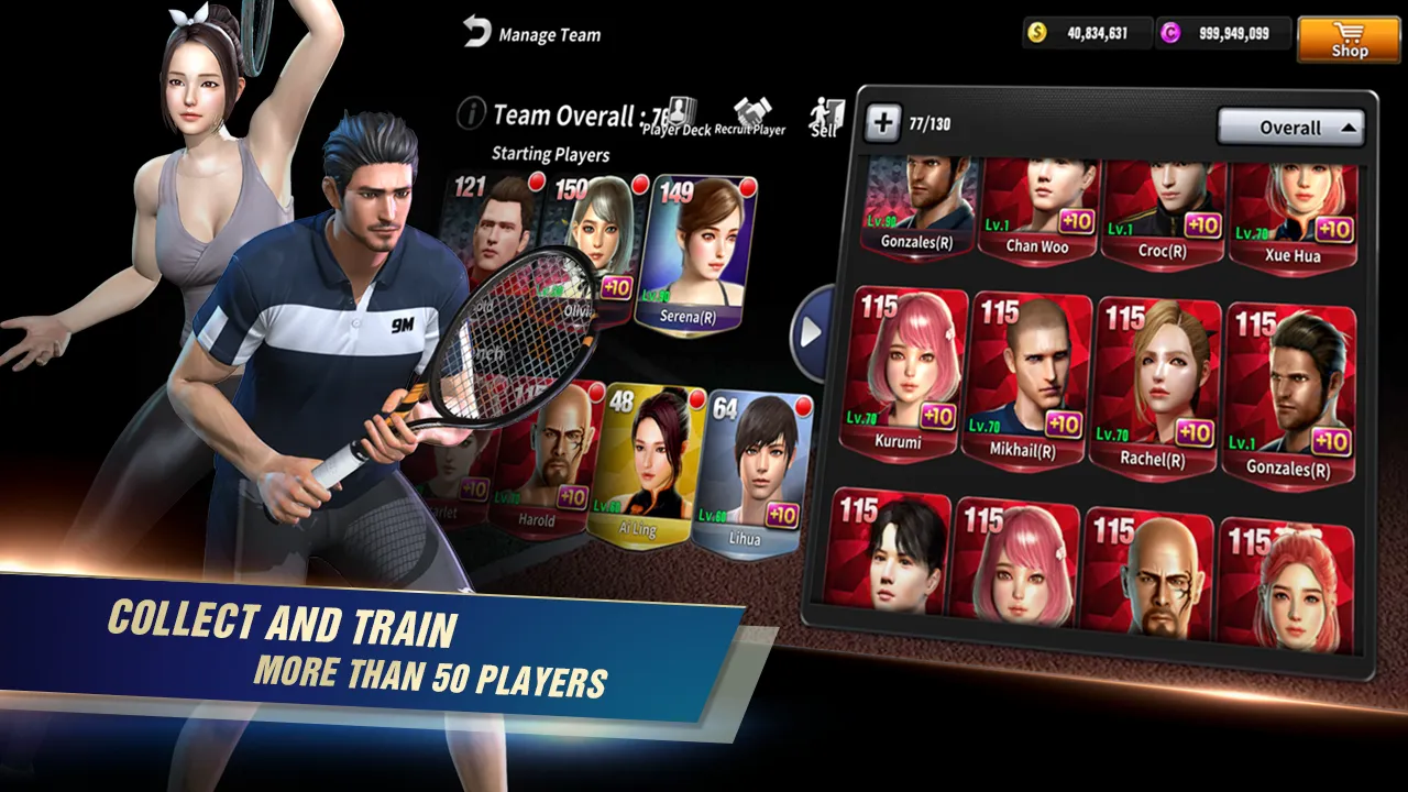 Ultimate Tennis: сетевой 3D-теннис Screenshot 4