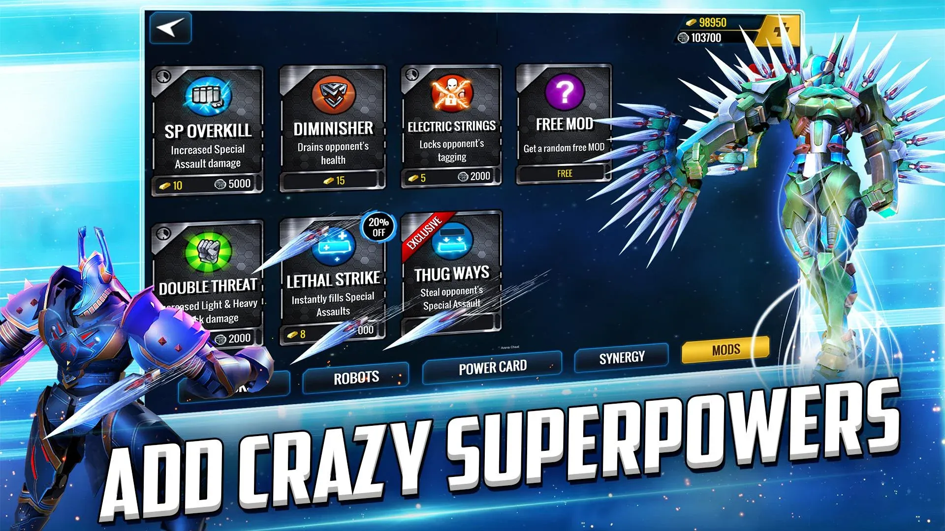 Ultimate Robot Fighting v1.5.116 APK Мод (Много денег) Screenshot 4 Ultimate Robot Fighting v1.5.116 APK Мод (Много денег) Screenshot 4