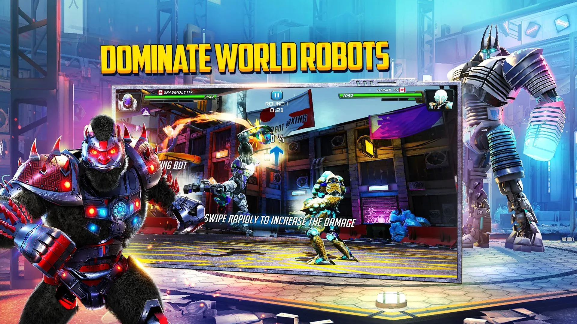 World Robot Boxing 2 v1.9.232 APK Мод (Много денег) Screenshot 5