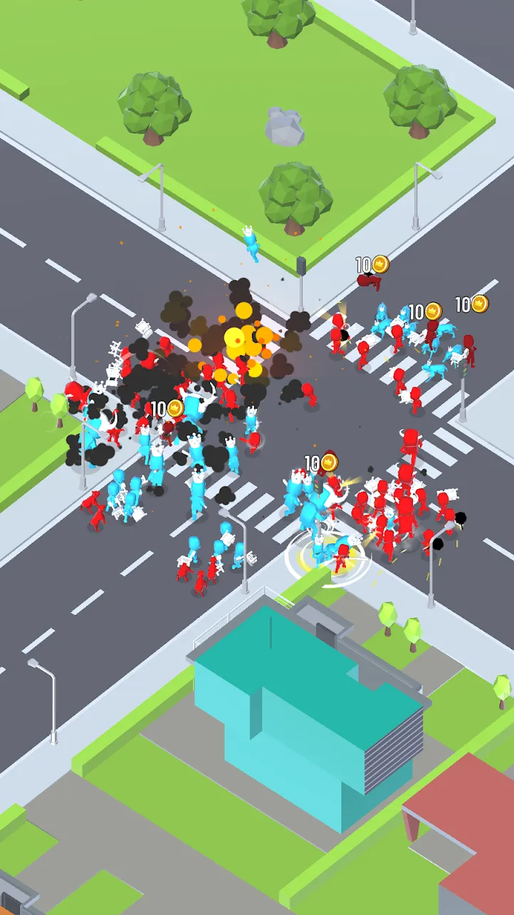 Gang Clash [мод: бесплатные покупки] Screenshot 3