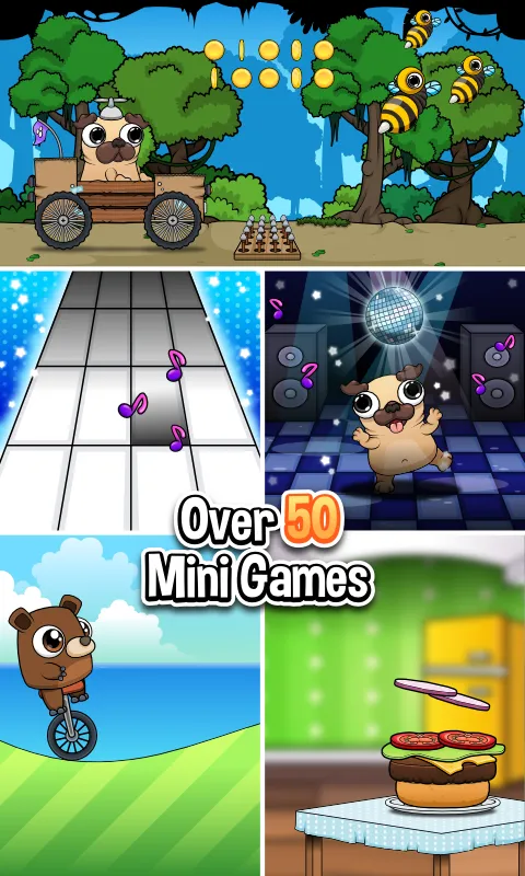 Pug – My Virtual Pet Dog [мод: много денег] Screenshot 5