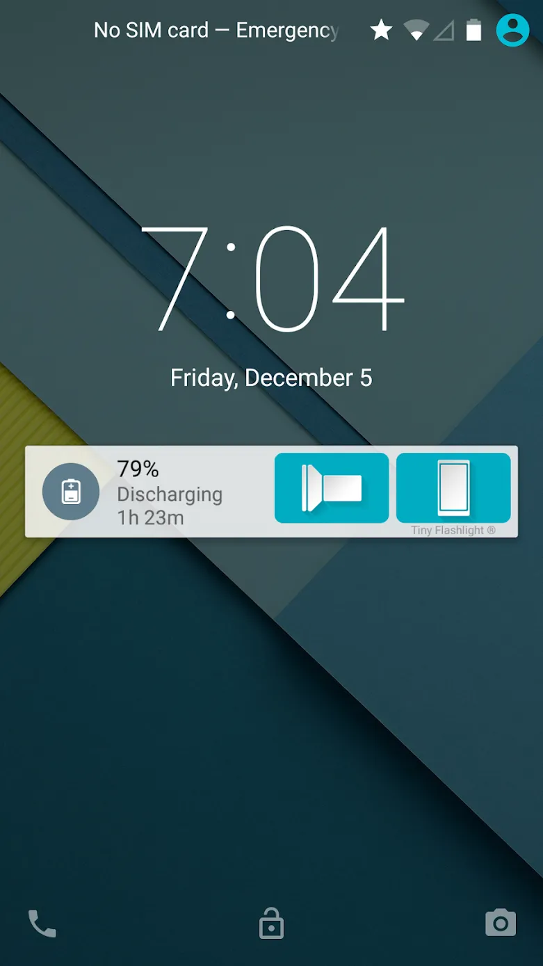 Фонарик – Tiny Flashlight [мод: без рекламы] Screenshot 4