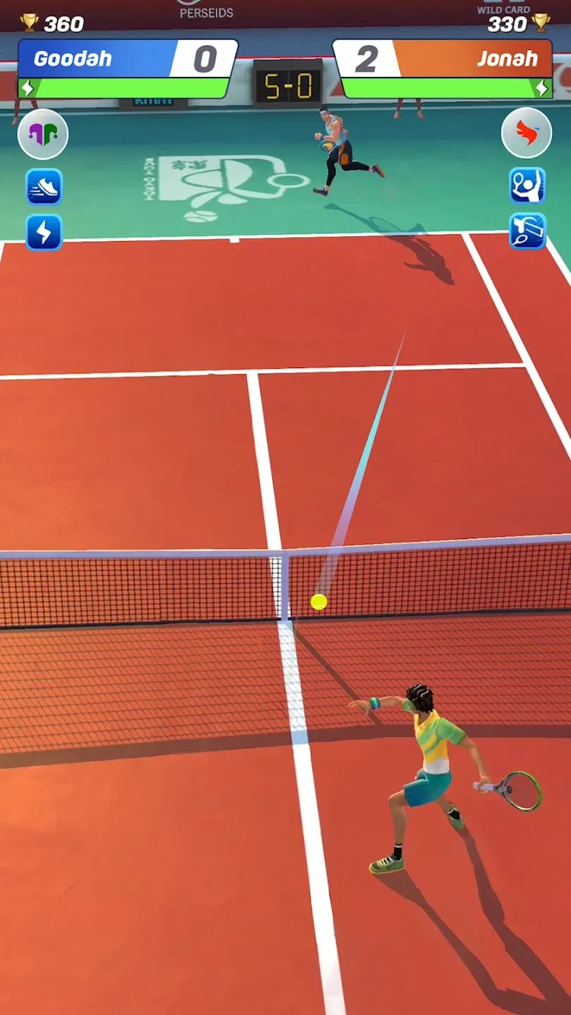 Tennis Clash v6.31.0 APK Мод (Мега Меню, 12+ функций) Screenshot 4