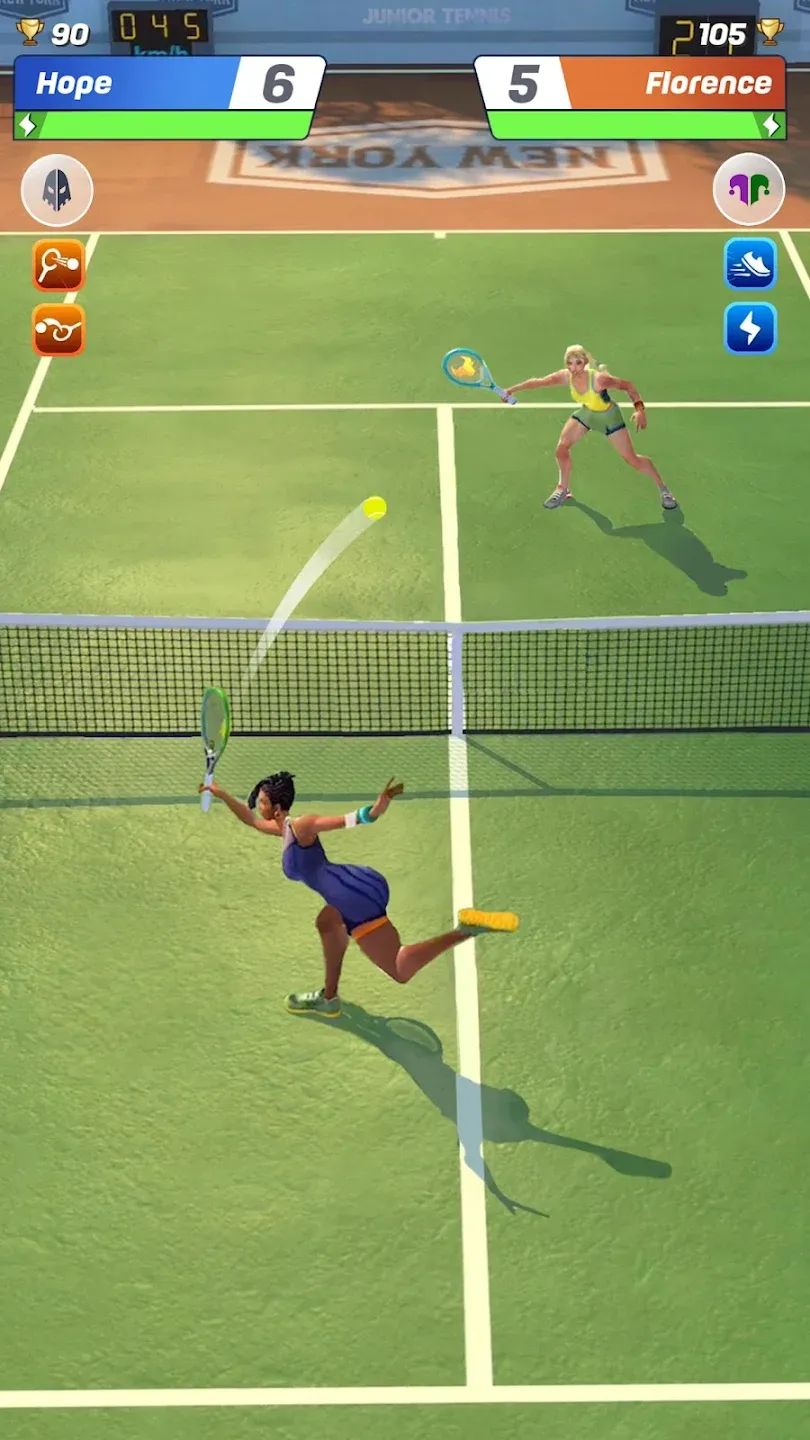 Tennis Clash v6.31.0 APK Мод (Мега Меню, 12+ функций) Screenshot 5