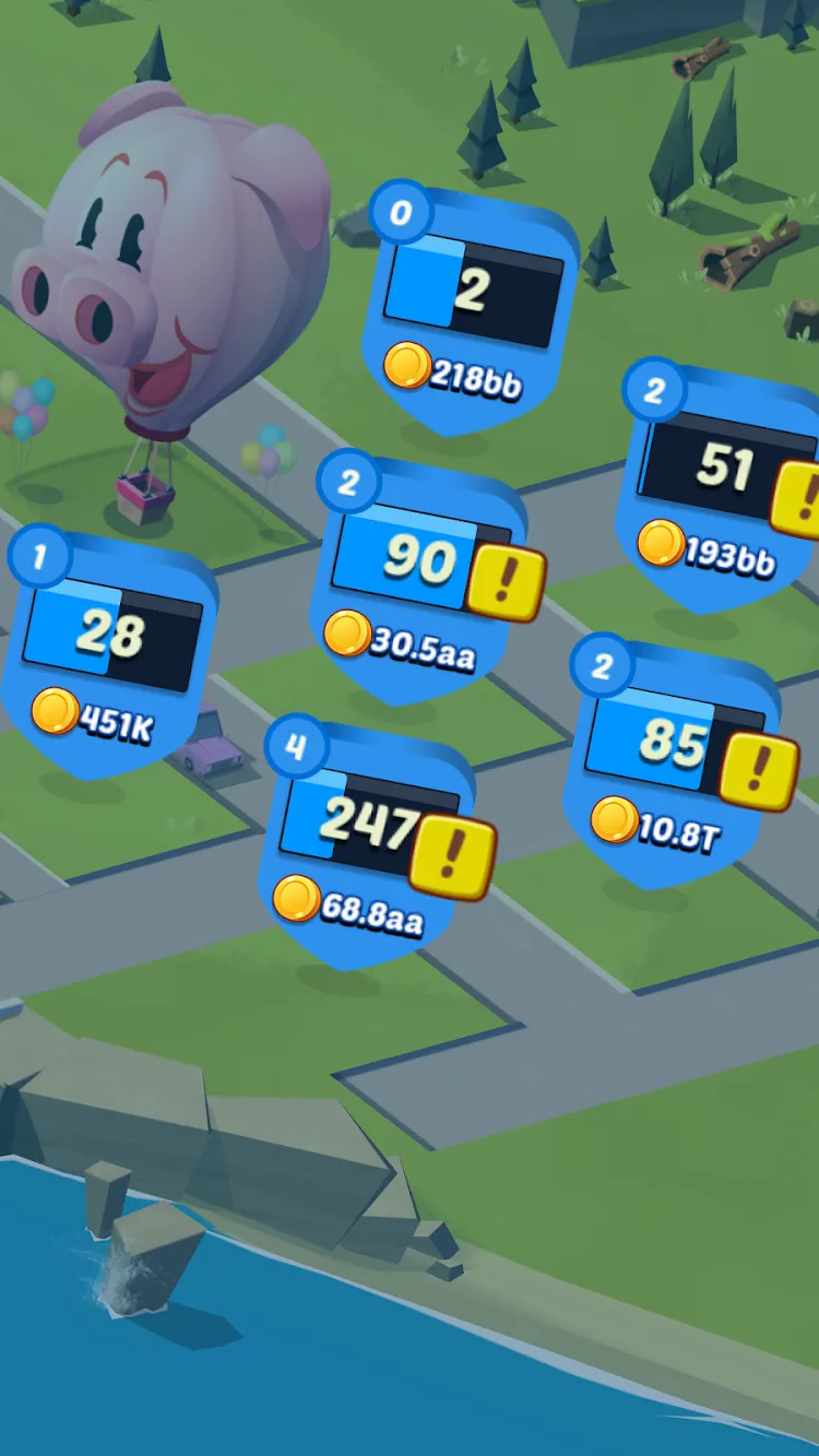 Idle City Empire [мод: много денег] Screenshot 4