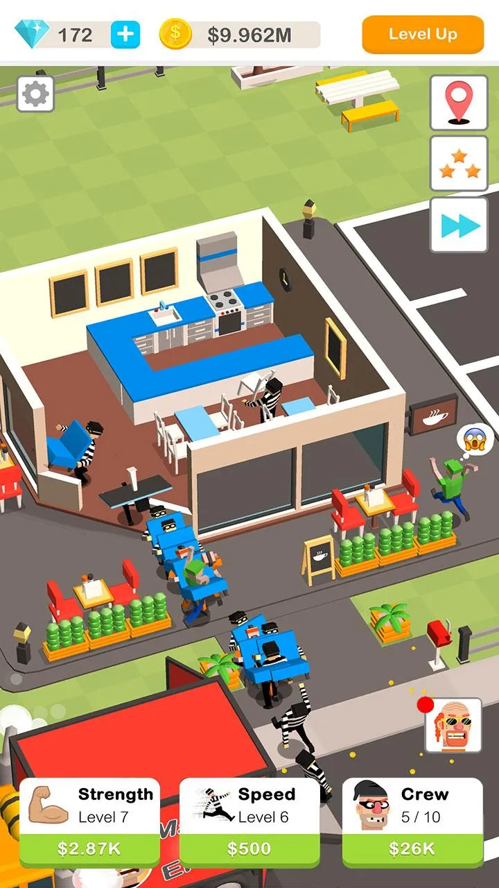 Idle Robbery [мод: много денег] Screenshot 1