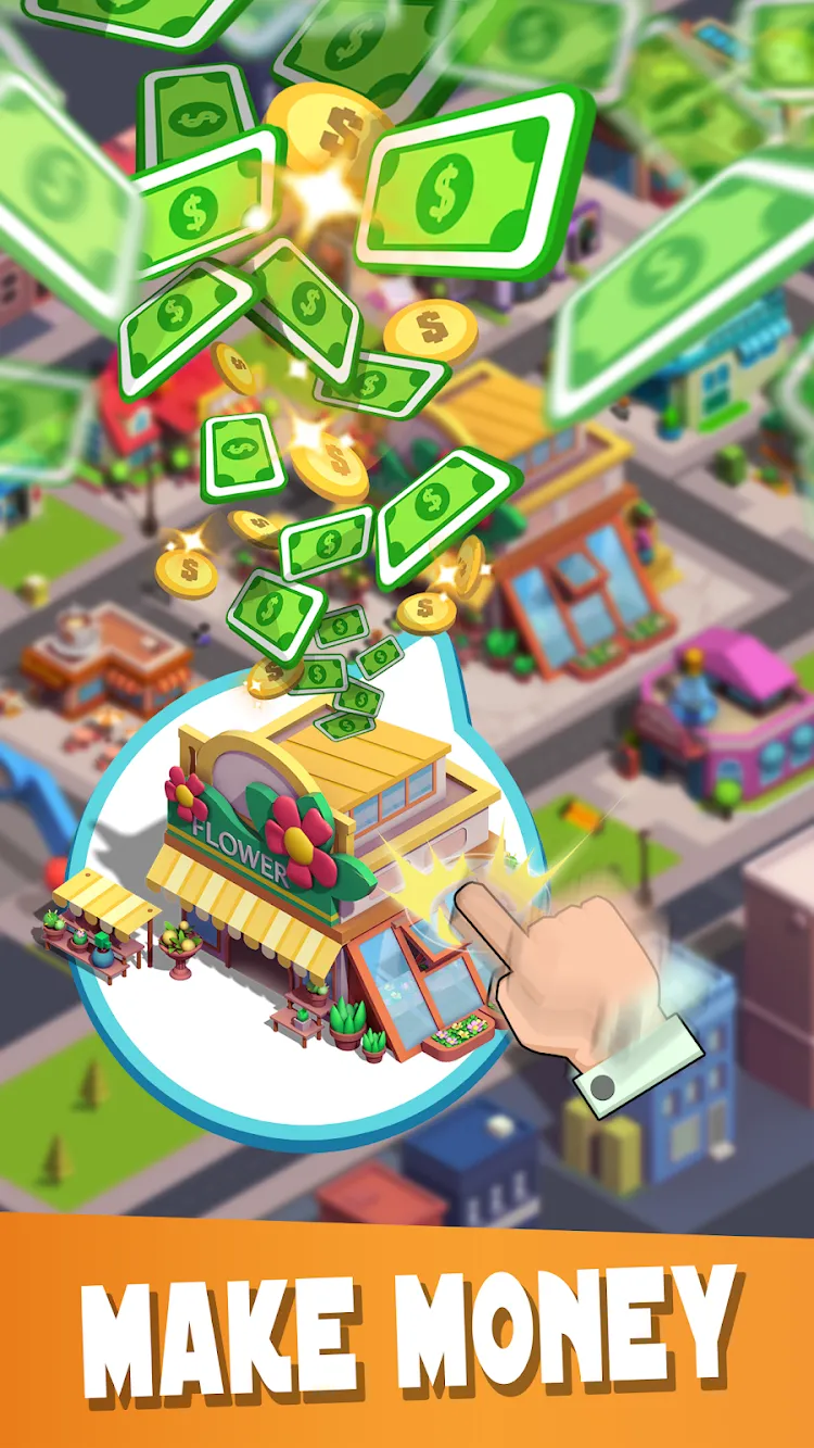 Idle Shopping Mall [мод: много денег] Screenshot 1
