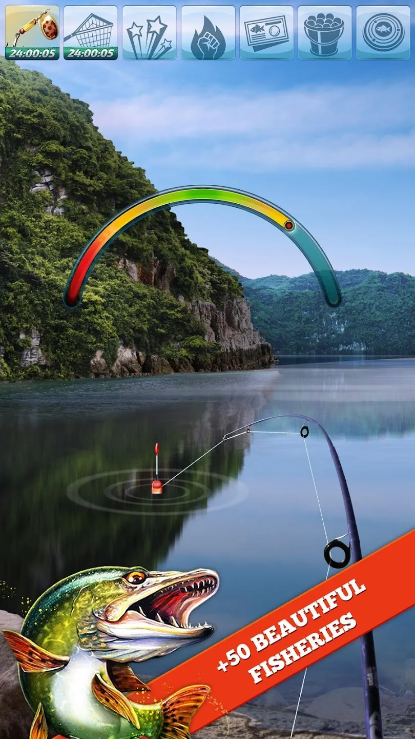 Let's Fish: Симулятор рыбалки [мод: меню] Screenshot 2