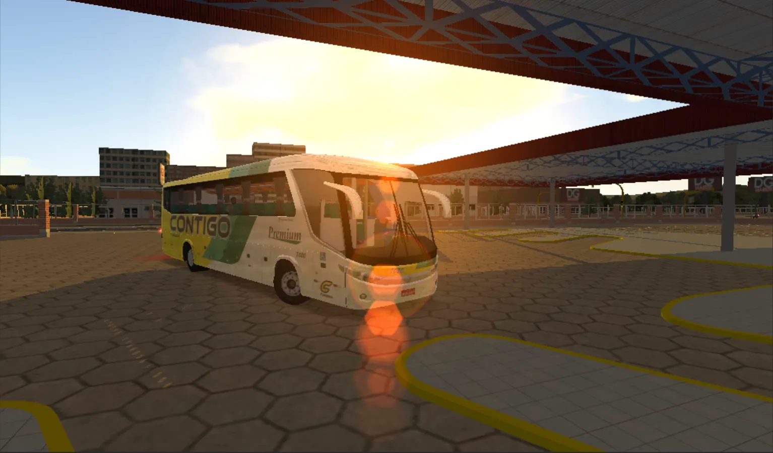 Heavy Bus Simulator [мод: много денег] Screenshot 3