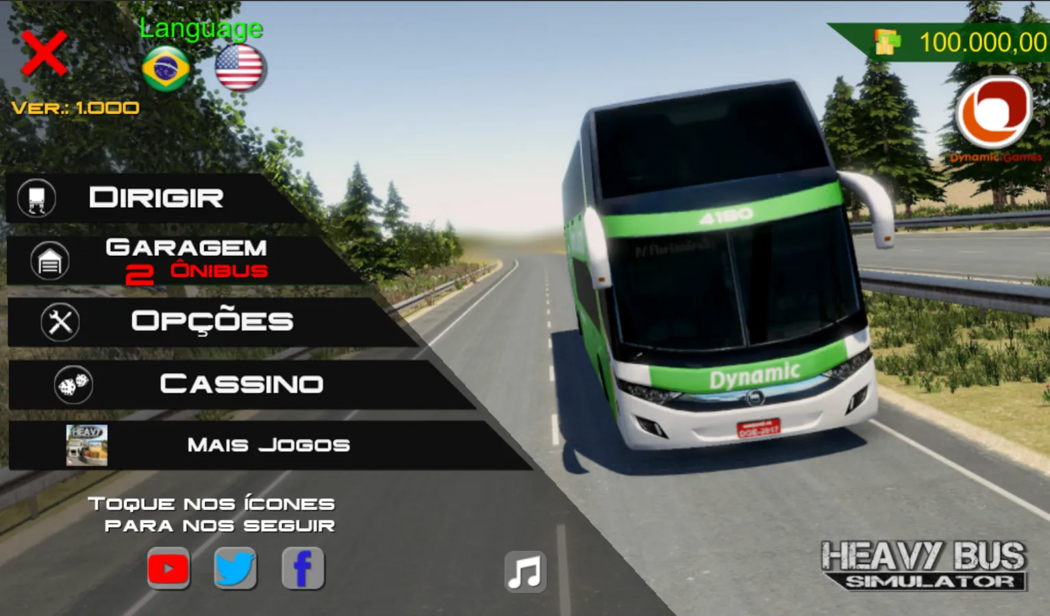 Heavy Bus Simulator [мод: много денег] Screenshot 4