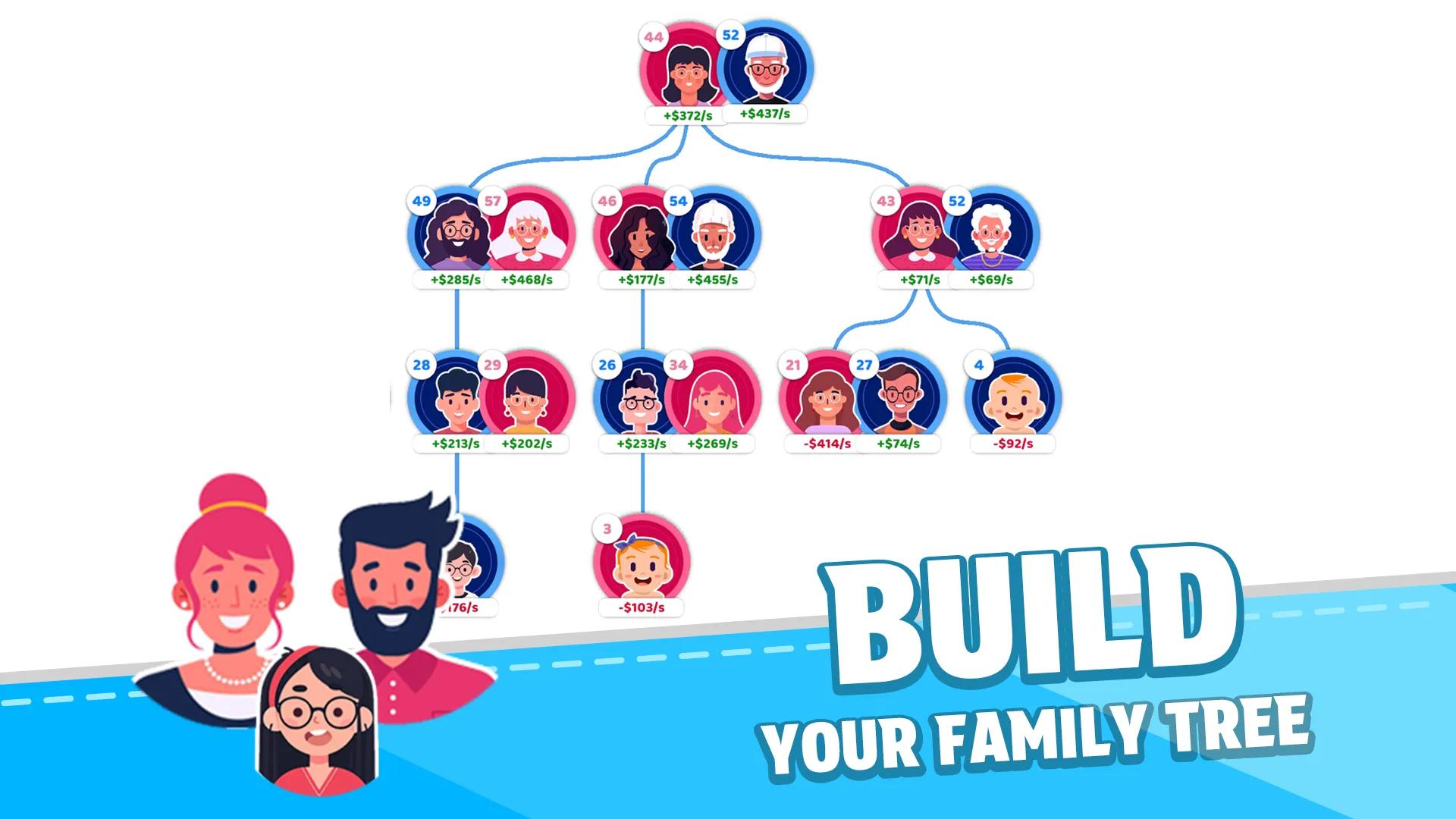 Family Life v1.51.7 APK Мод (Бесплатные покупки) Screenshot 3