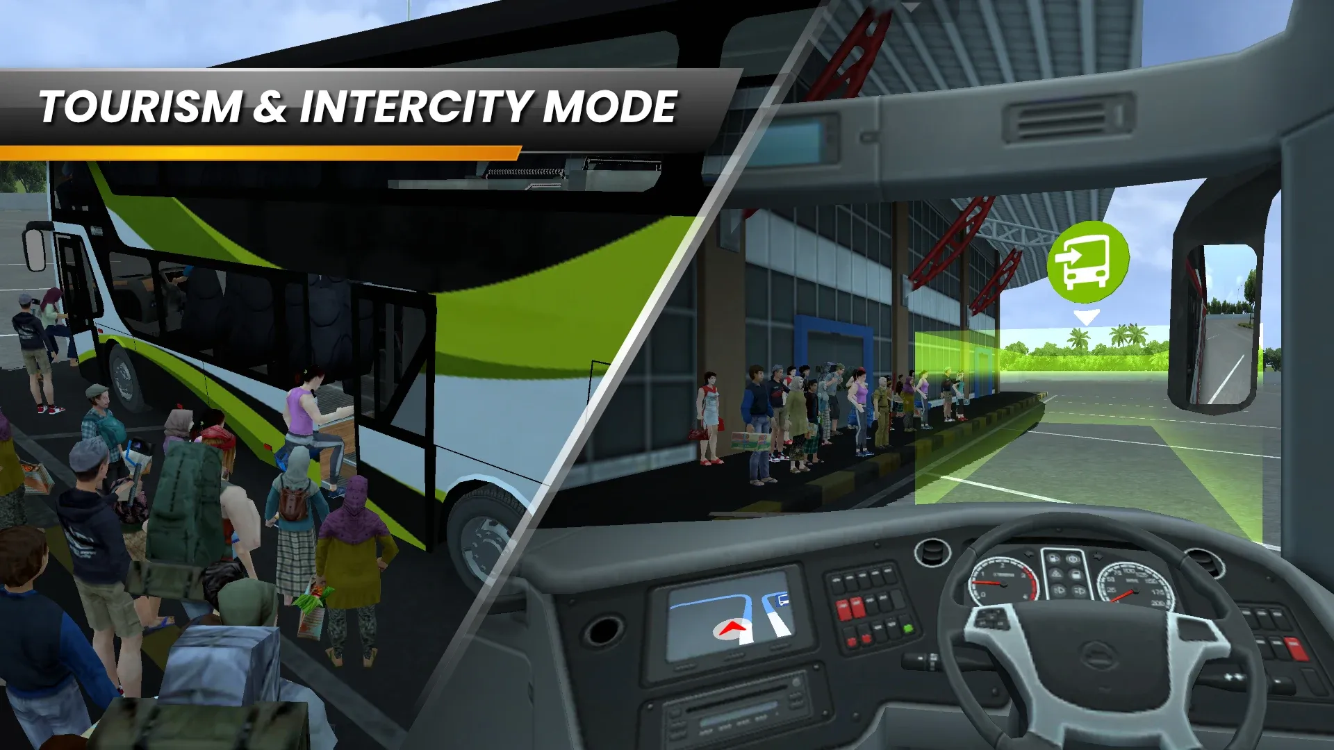 Bus Simulator Indonesia v4.5 APK Мод (Много топлива) Screenshot 4 Bus Simulator Indonesia v4.5 APK Мод (Много топлива) Screenshot 4