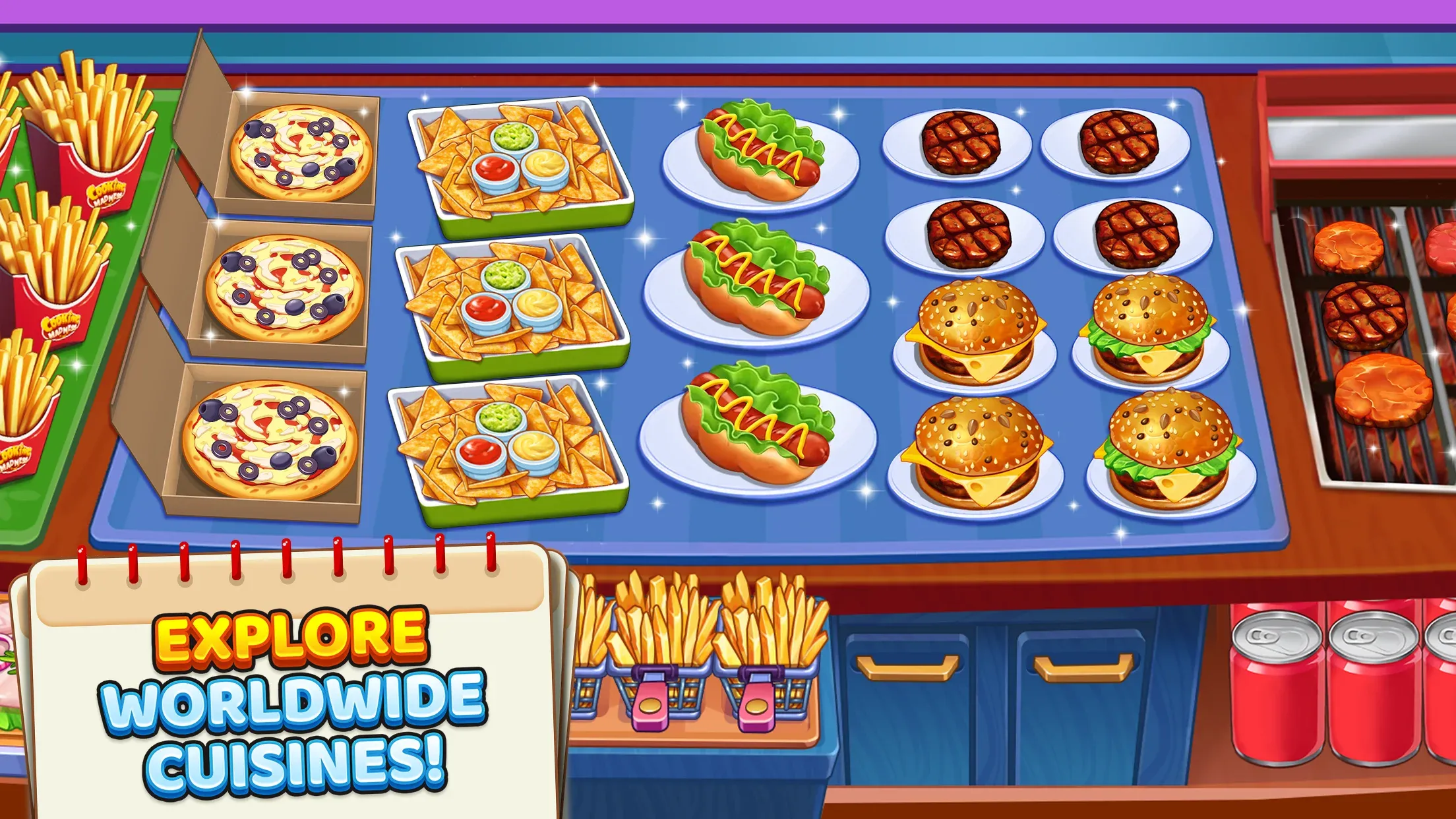 Кулинарное Безумие v3.2.3 APK Мод (Много денег) Screenshot 3