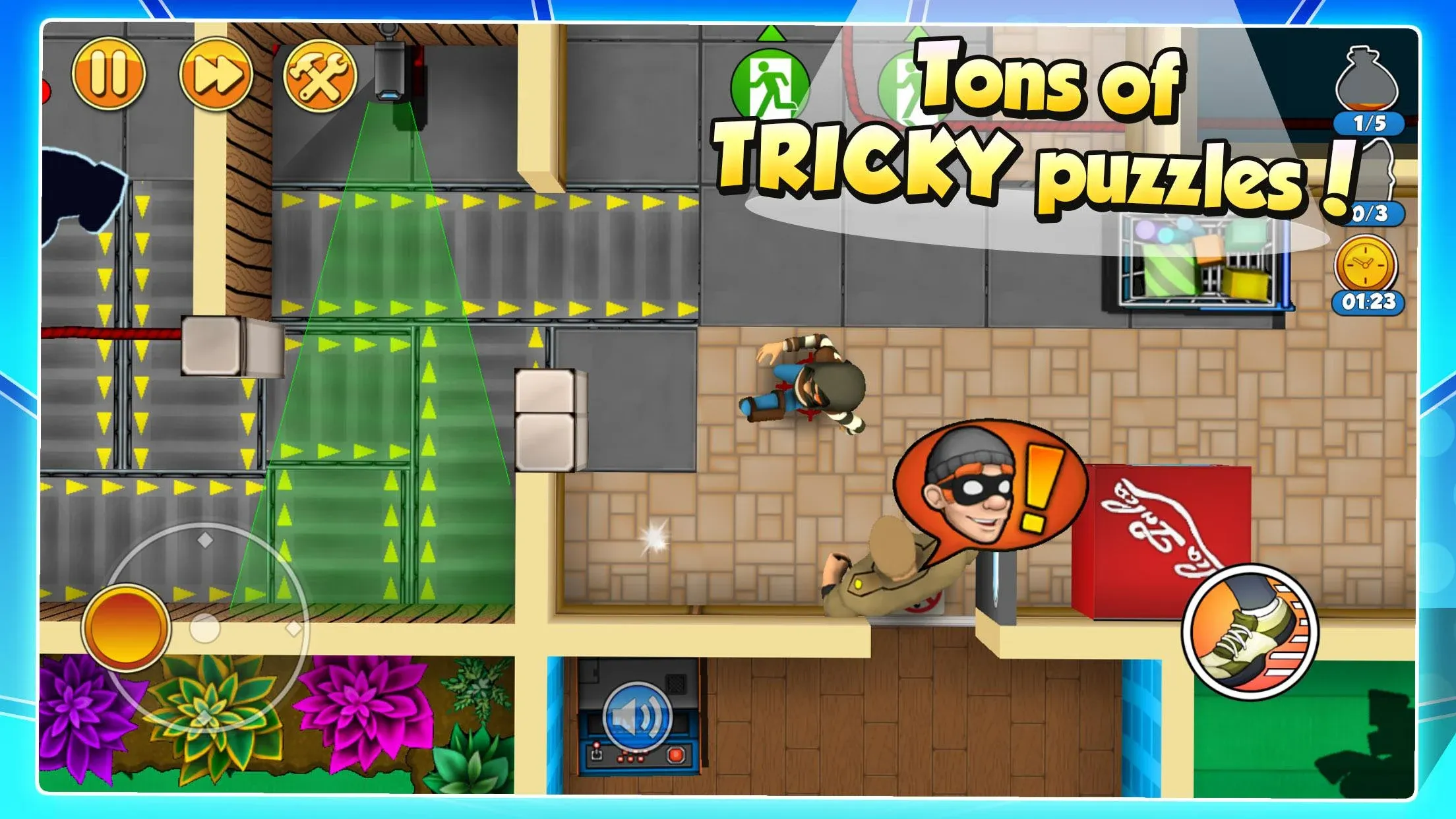 Robbery Bob 2: Double Trouble v1.20.1 APK Мод (Много монет) Screenshot 1