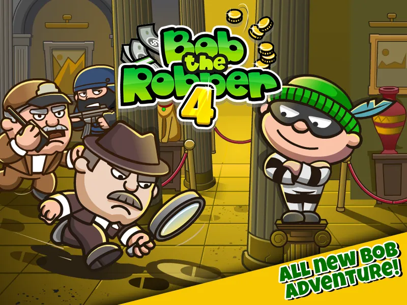 Bob The Robber 4 v3.1.3 APK Мод (Всё открыто) Screenshot 1