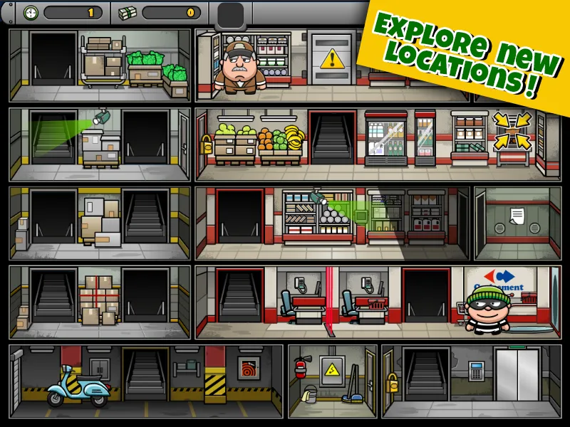 Bob The Robber 4 v3.1.3 APK Мод (Всё открыто) Screenshot 2