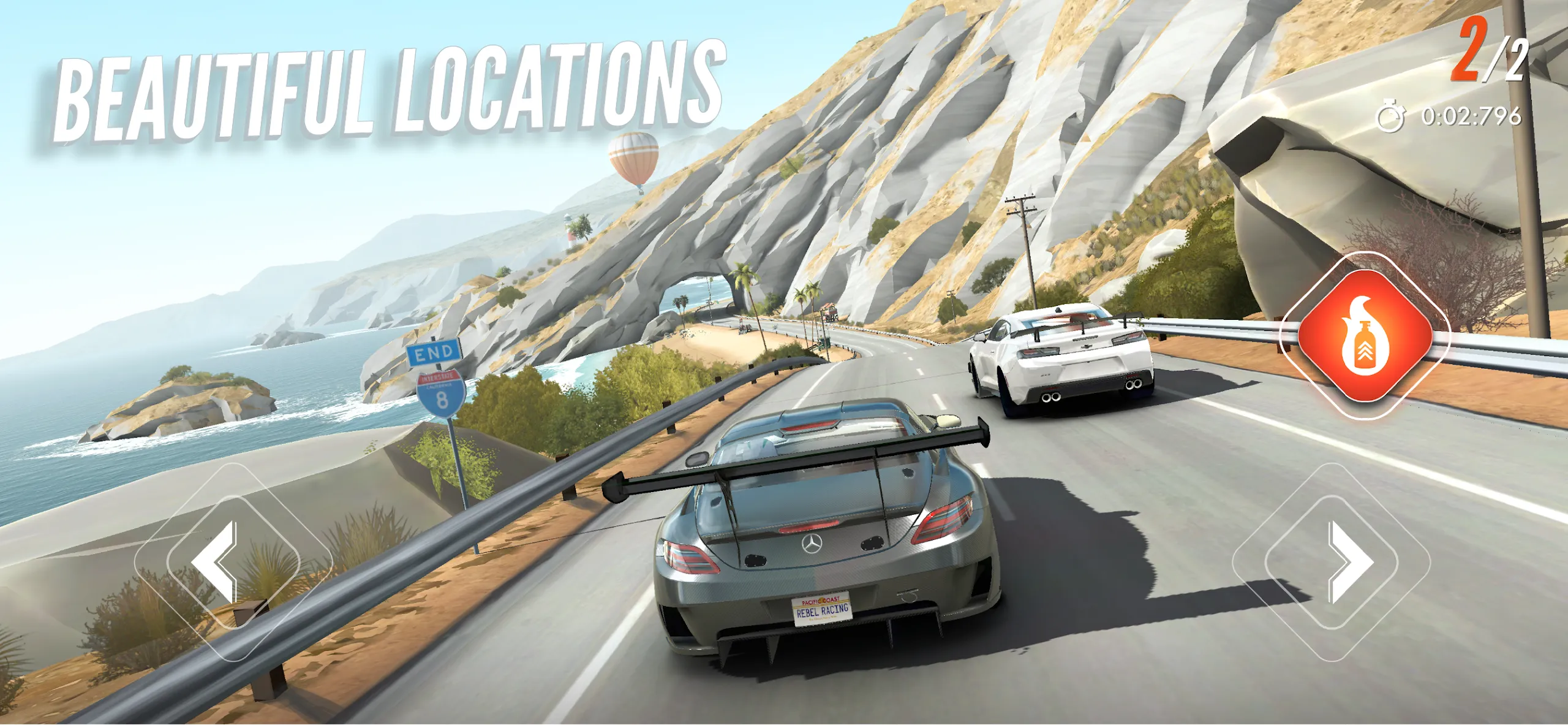 Rebel Racing v27.03.19281 APK Мод (Меню, Тупые противники) Screenshot 2