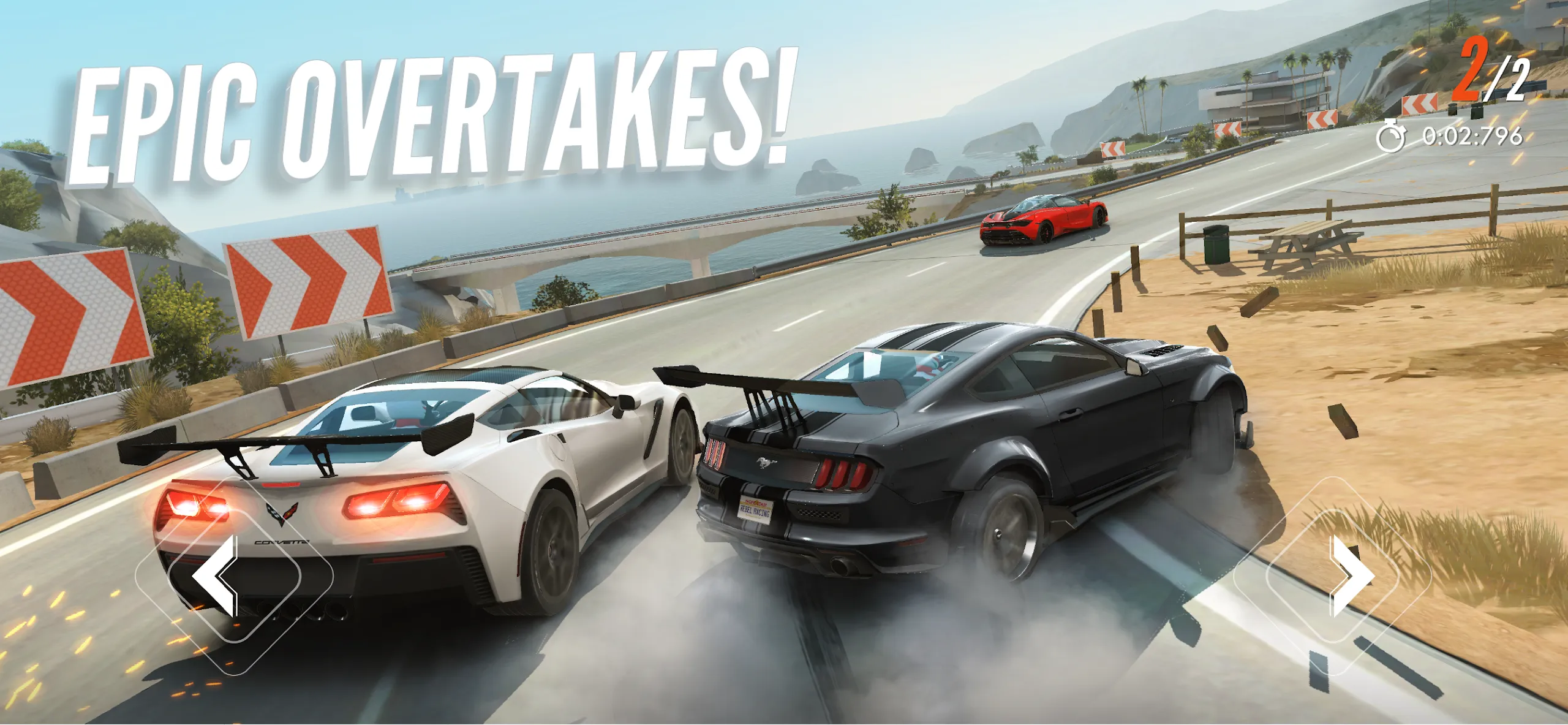 Rebel Racing v27.03.19281 APK Мод (Меню, Тупые противники) Screenshot 4