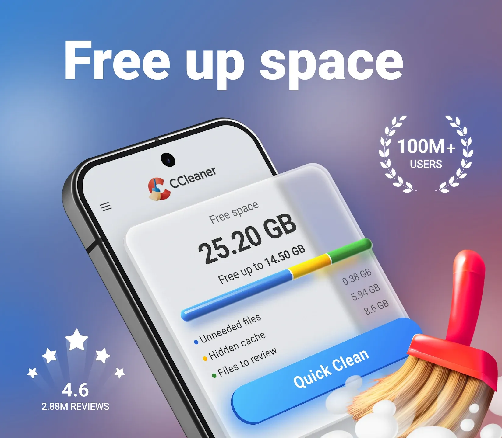 CCleaner v26.08.0 APK Мод (Всё открыто, Premium) Screenshot 1