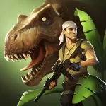 Скачать Jurassic Survival Мод (Меню, Один удар, Бесплатный крафт) на Андроид