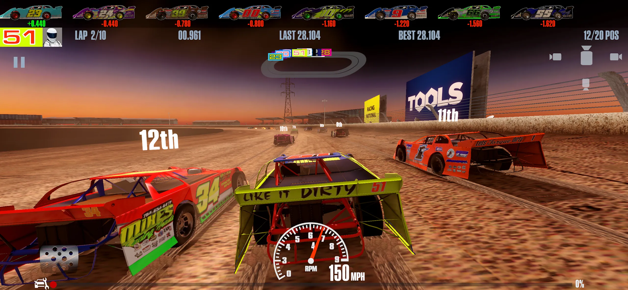 Stock Car Racing v3.21 APK Мод (Меню, Много денег) Screenshot 5
