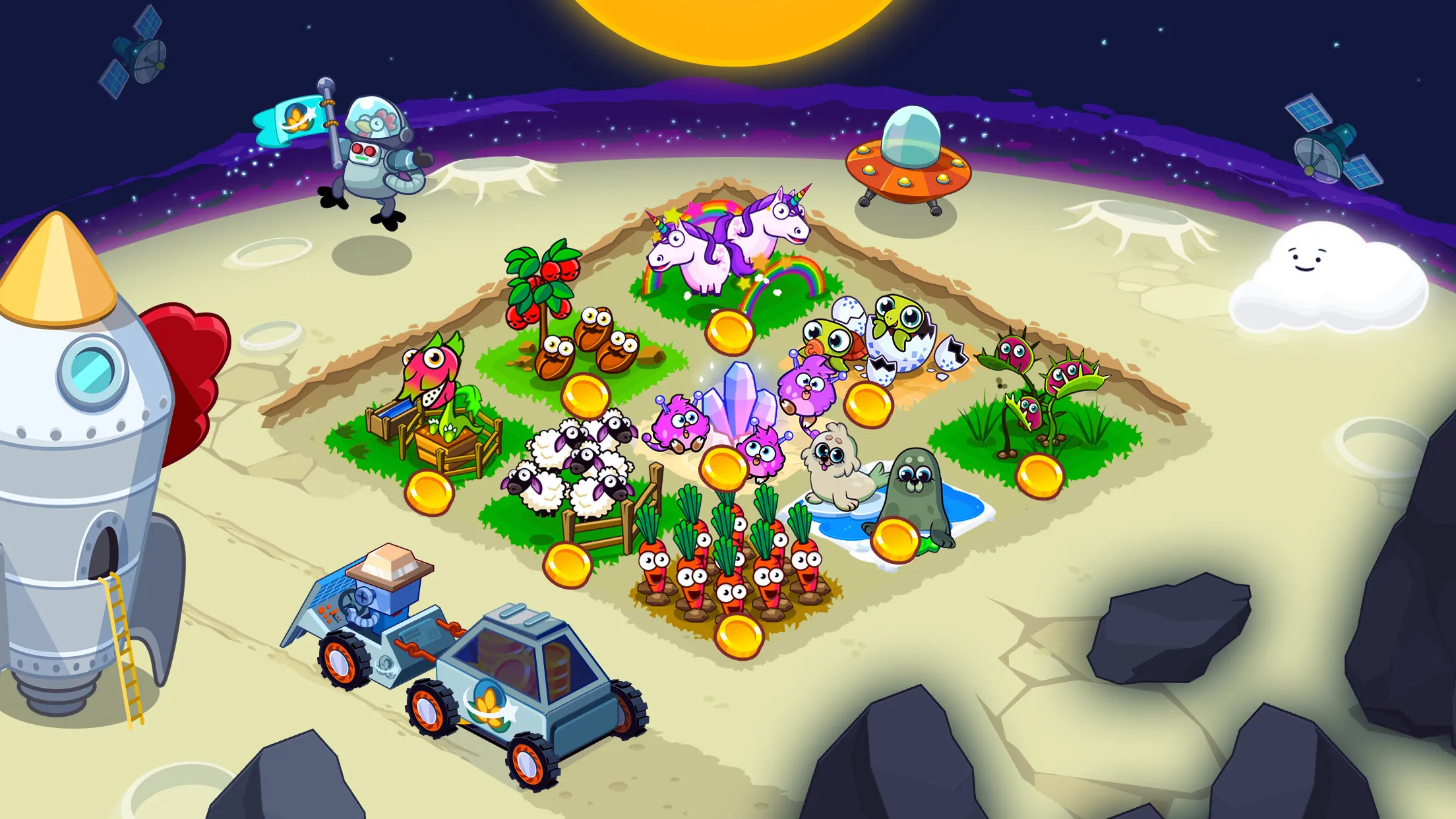 Idle Farming Empire v1.48.6 APK Мод (Много денег) Screenshot 2