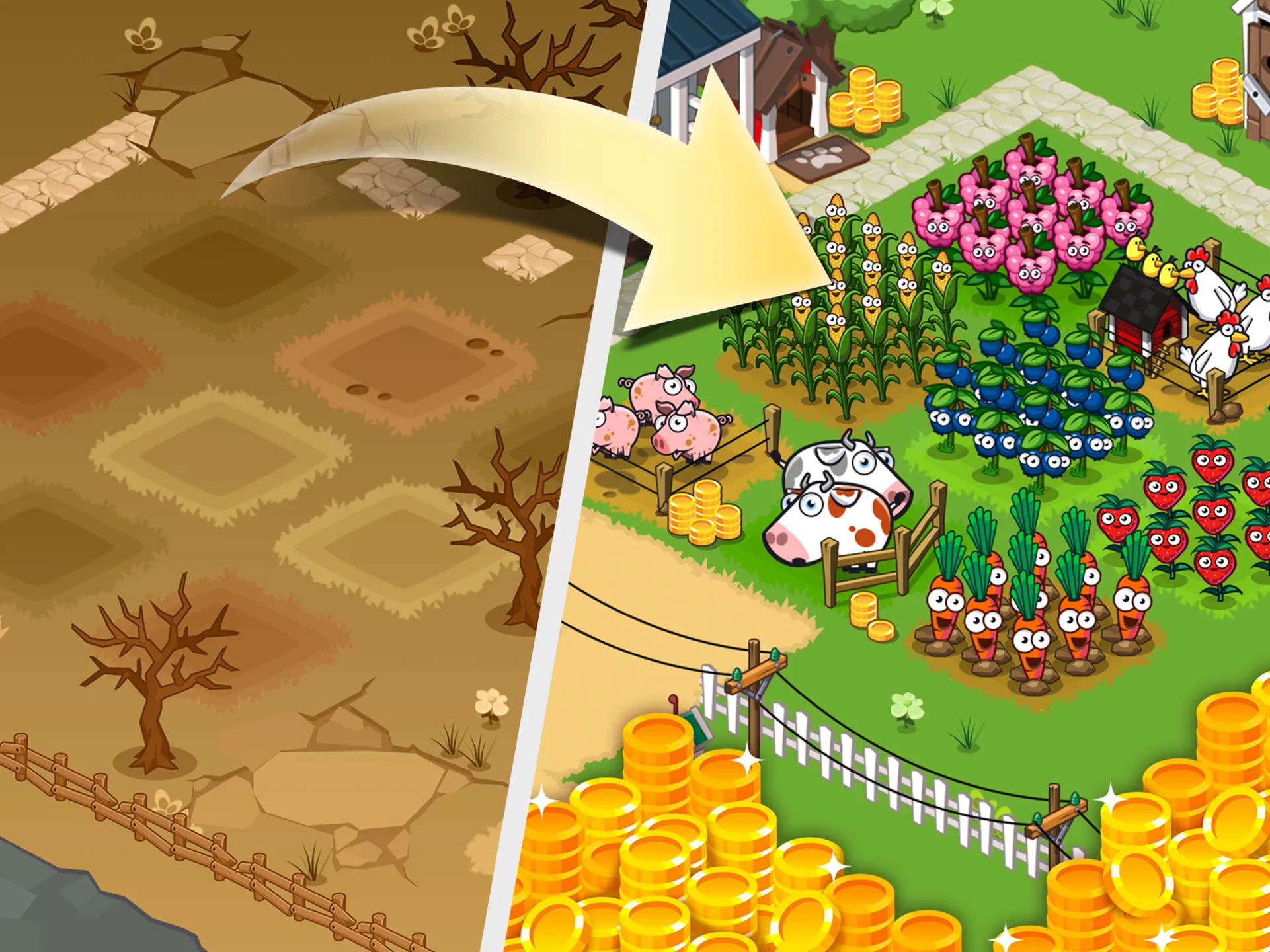 Idle Farming Empire v1.48.6 APK Мод (Много денег) Screenshot 5