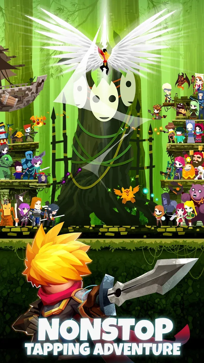 Убийца Титанов 2 (Tap Titans 2) v7.22.1 APK Мод (Мега Меню, Много денег, Мана, VIP) Screenshot 2