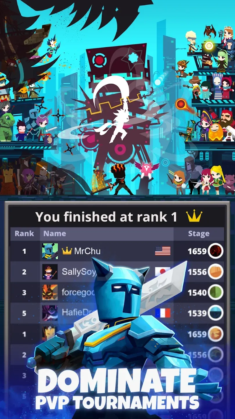 Убийца Титанов 2 (Tap Titans 2) v7.22.1 APK Мод (Мега Меню, Много денег, Мана, VIP) Screenshot 4