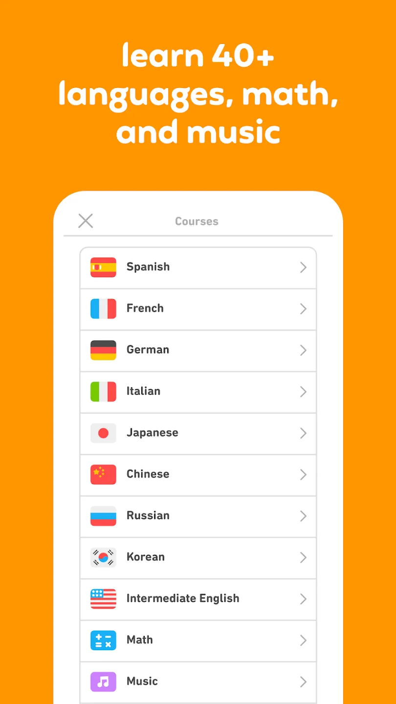 Duolingo Premium v6.80.6 APK Мод (Всё открыто) Screenshot 1