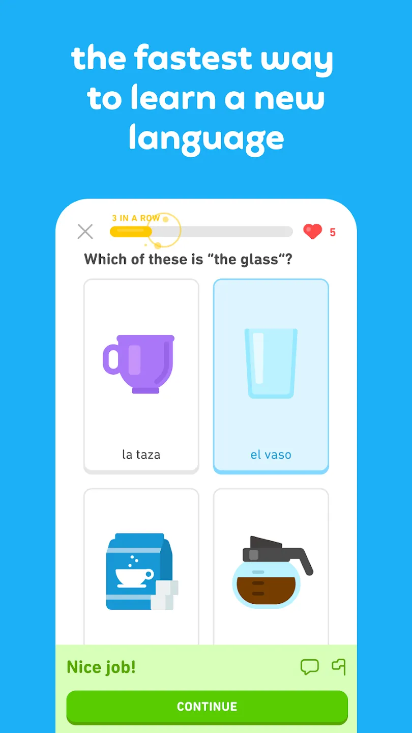 Duolingo Premium v6.80.6 APK Мод (Всё открыто) Screenshot 2
