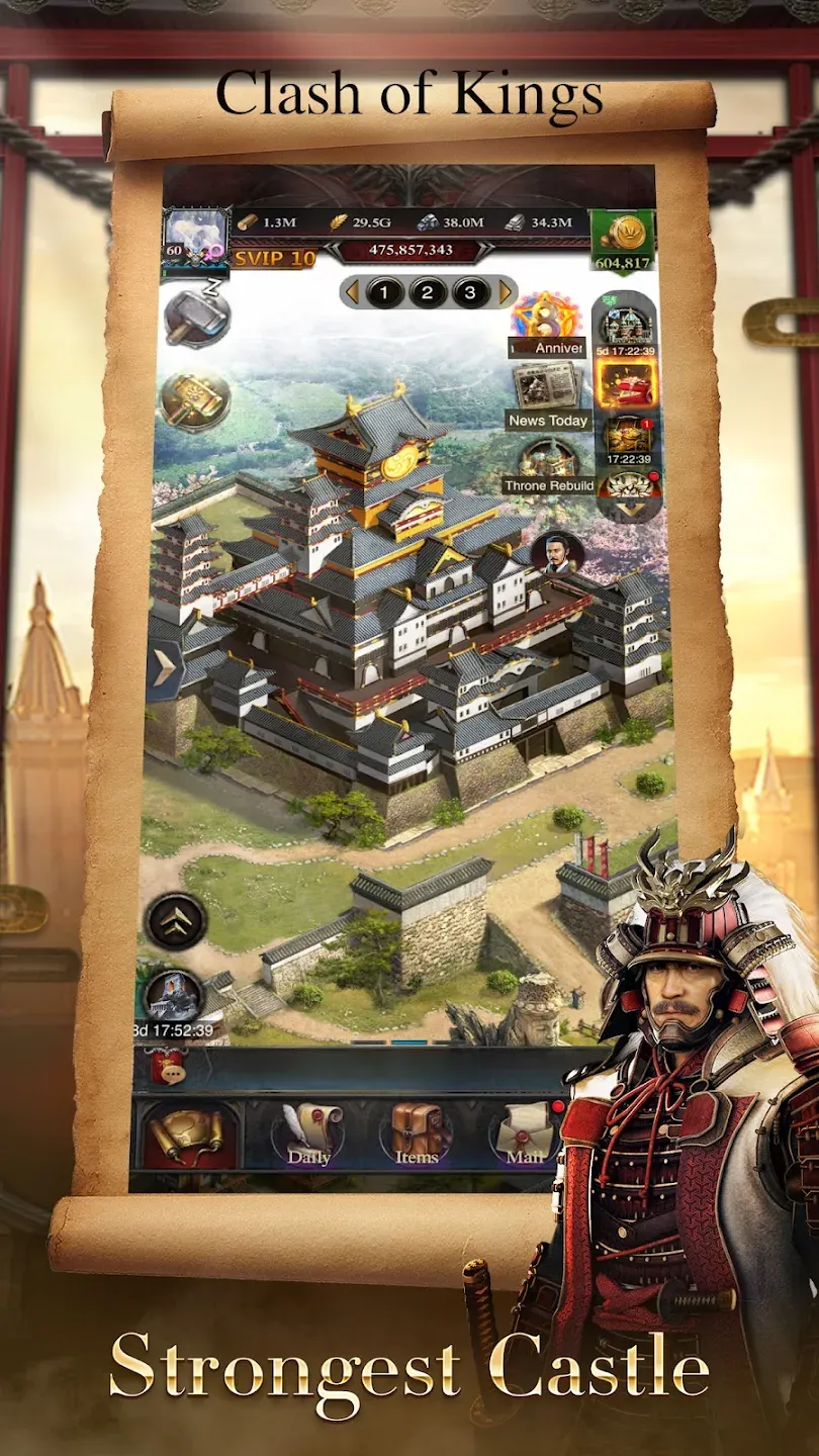 Clash of Kings v11.16.0 APK Мод (Много денег, Приватный сервер) Screenshot 3