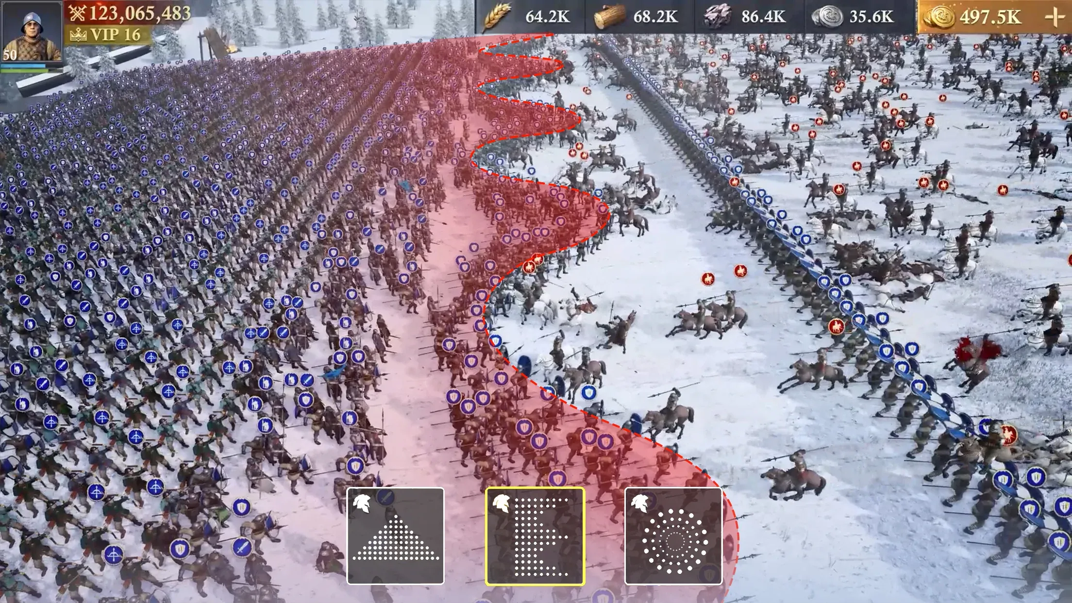 Стужа и пламя: King of Avalon v23.9.20 APK Мод (Меню, Скорость игры) Screenshot 3