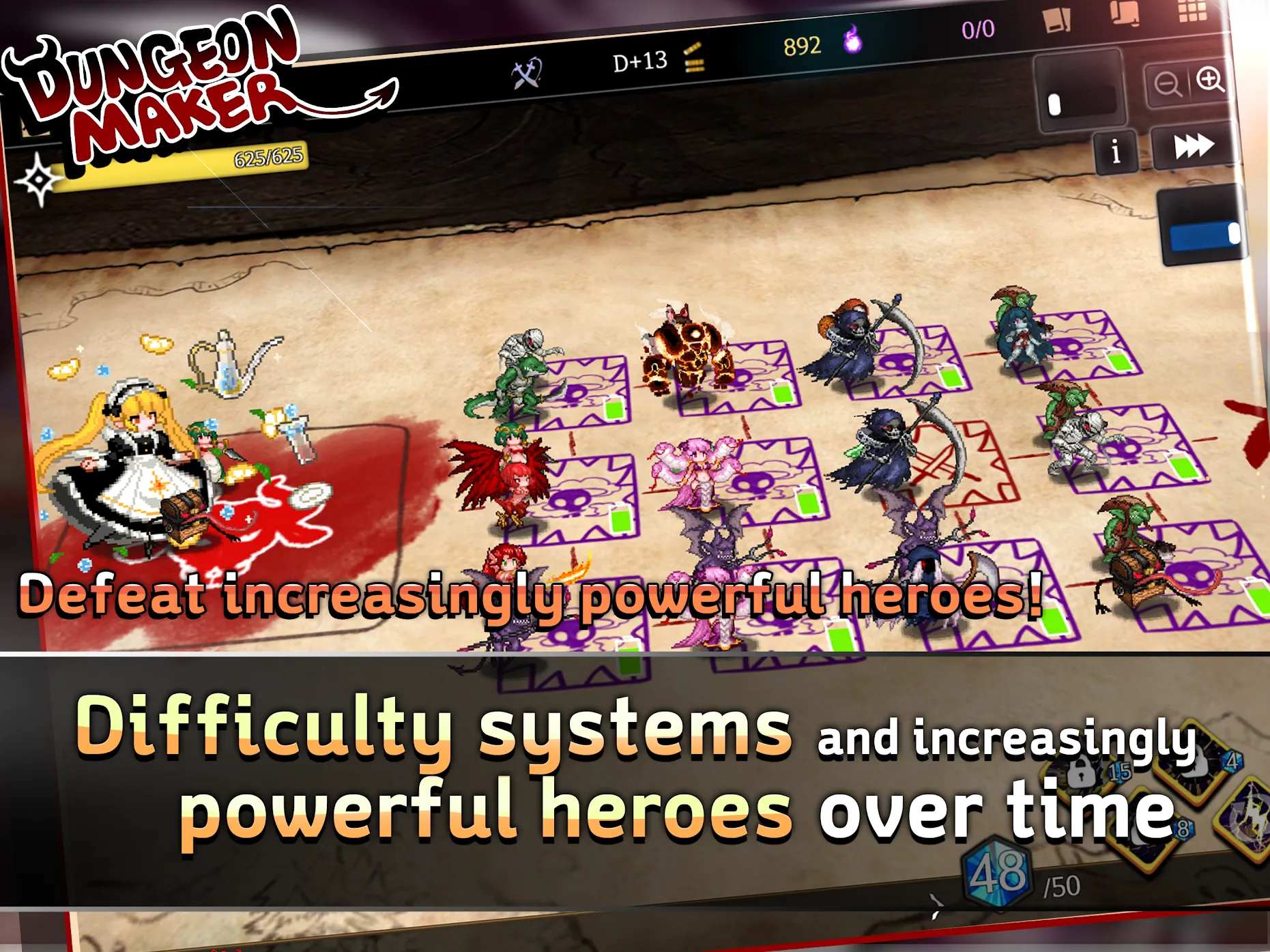 Dungeon Maker [мод: бесплатные покупки] Screenshot 2