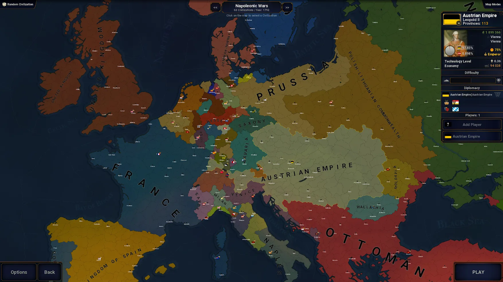 Age of History II Europe [мод: много денег] Screenshot 1
