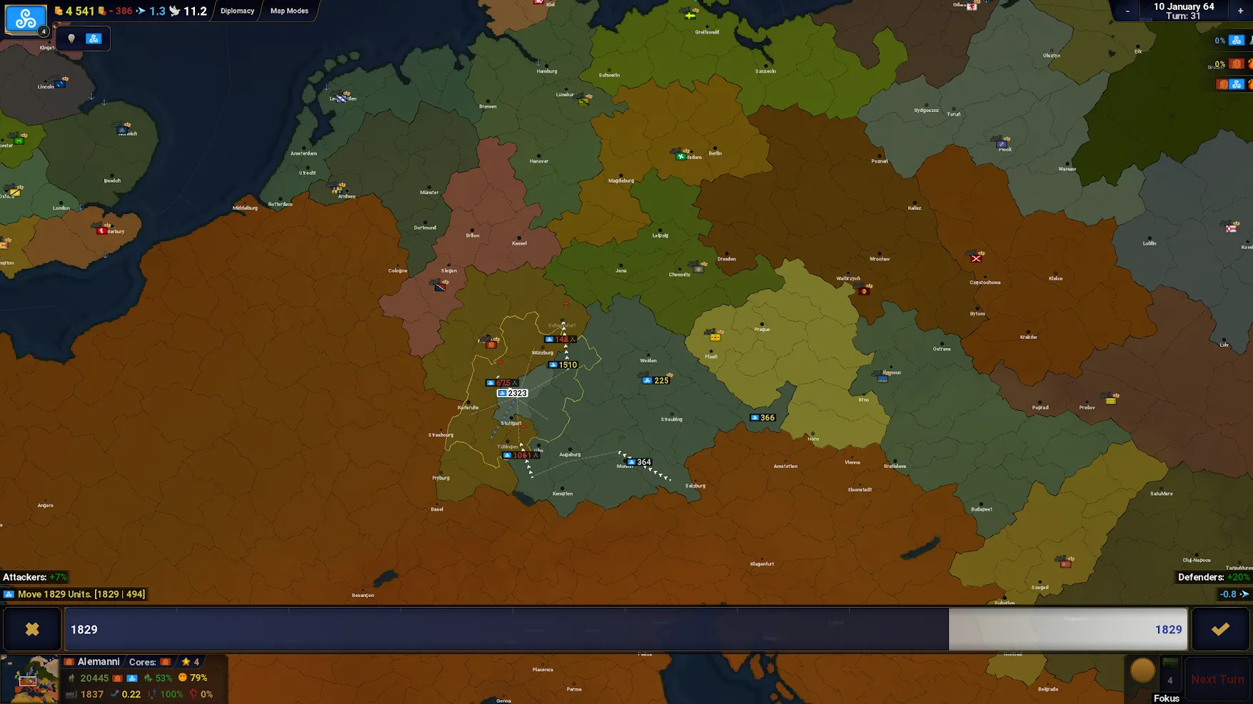 Age of History II Europe [мод: много денег] Screenshot 4