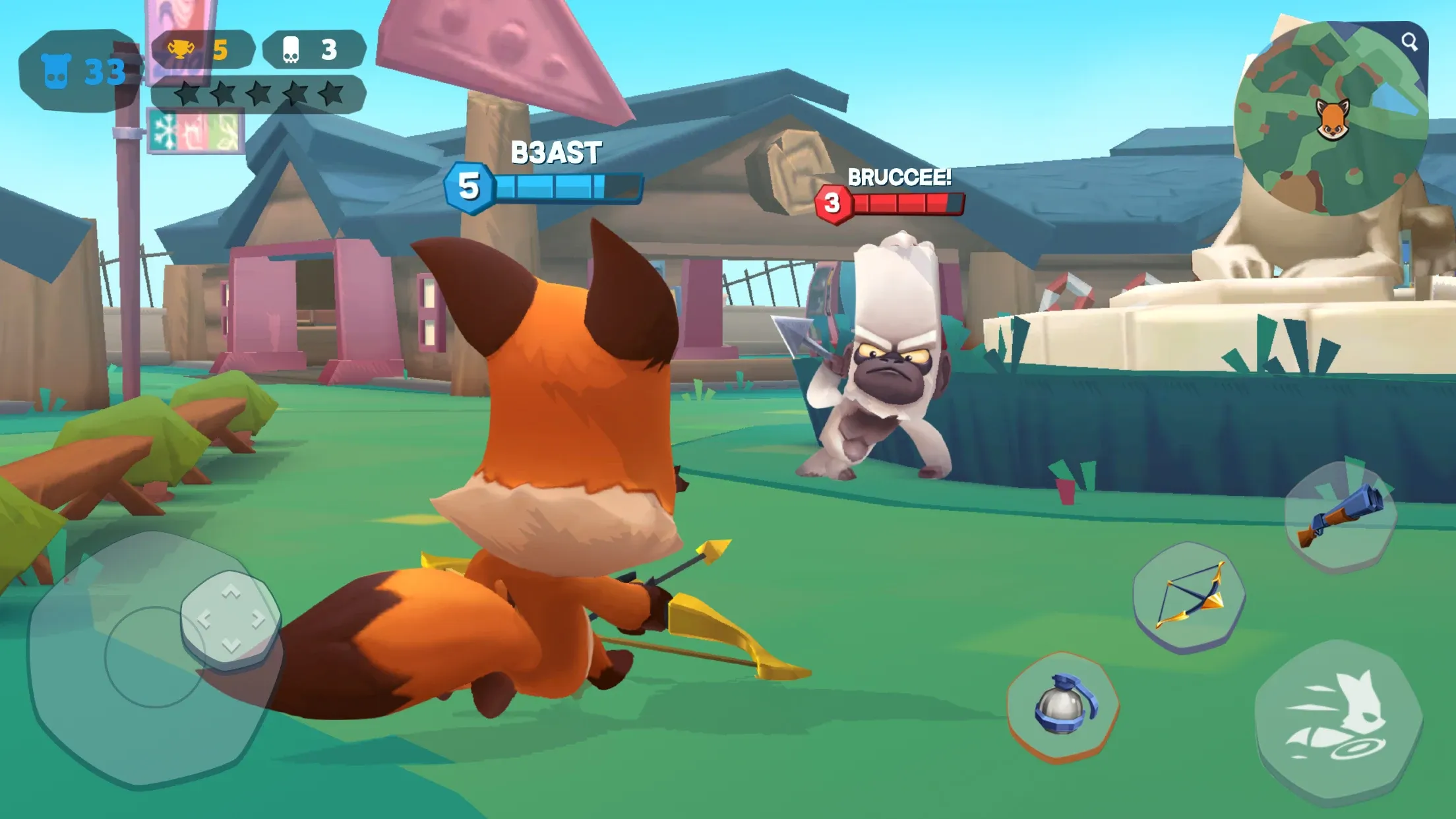 Zooba v6.17.0 APK Мод (Меню, Видно врагов) Screenshot 3 Zooba v6.17.0 APK Мод (Меню, Видно врагов) Screenshot 3