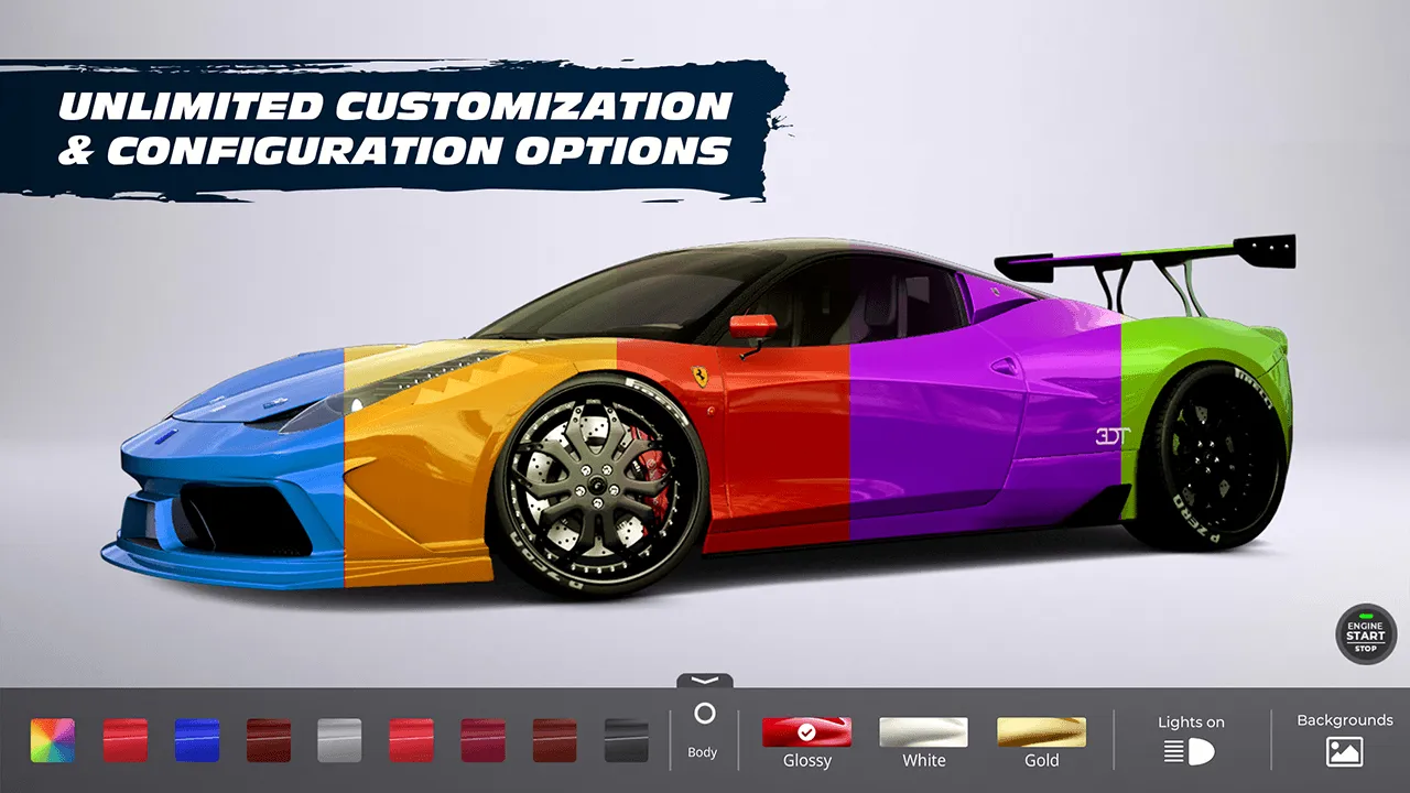 3DTuning: Car Game & Simulator v3.8.277 APK Мод (Всё открыто) Screenshot 4