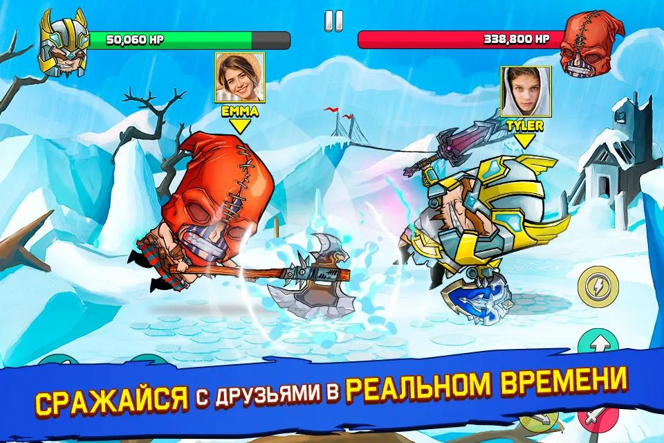 Tiny Gladiators [мод: много денег] Screenshot 4
