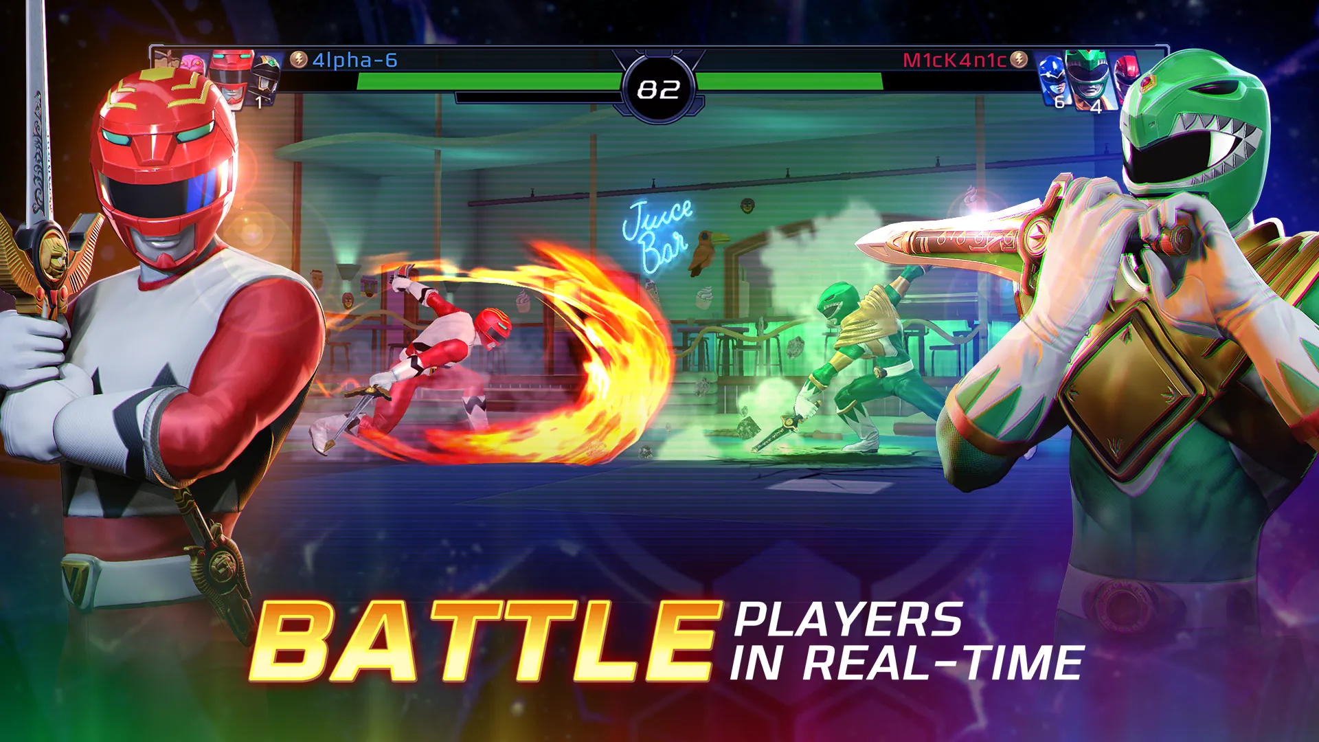 Power Rangers: Legacy Wars v3.8.7 APK Мод (Меню, Режим бога) Screenshot 1