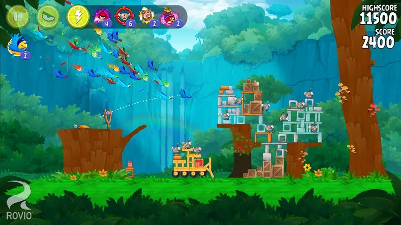Angry Birds Rio [мод: много денег] Screenshot 3