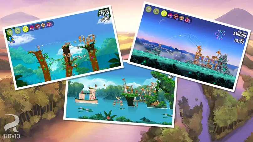 Angry Birds Rio [мод: много денег] Screenshot 5