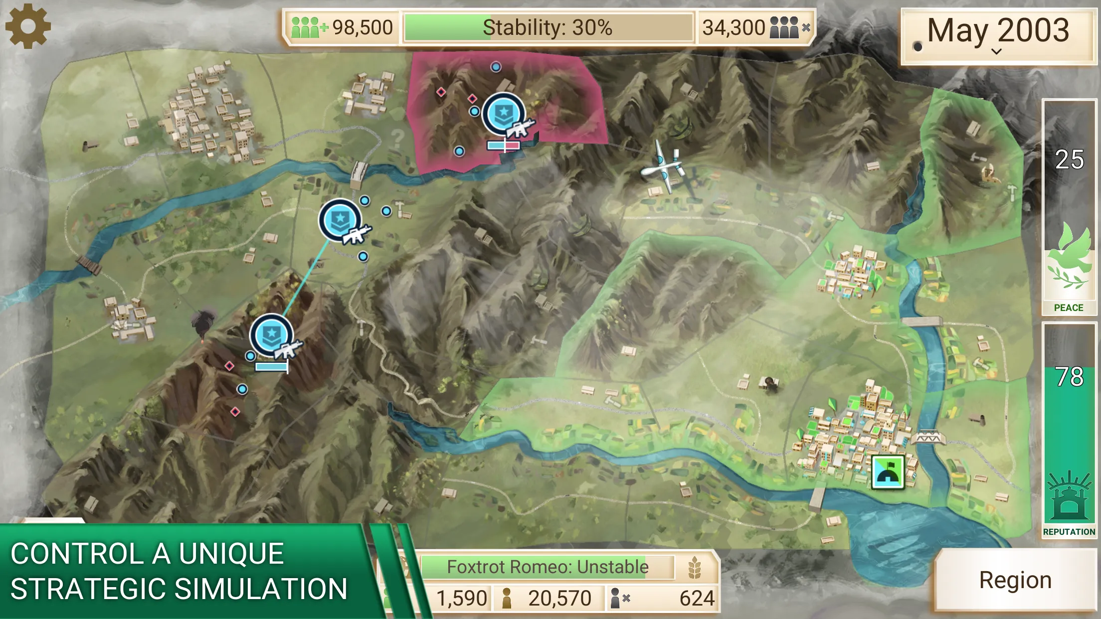 Rebel Inc. v1.18.3 APK Мод (Всё открыто, Premium) Screenshot 2
