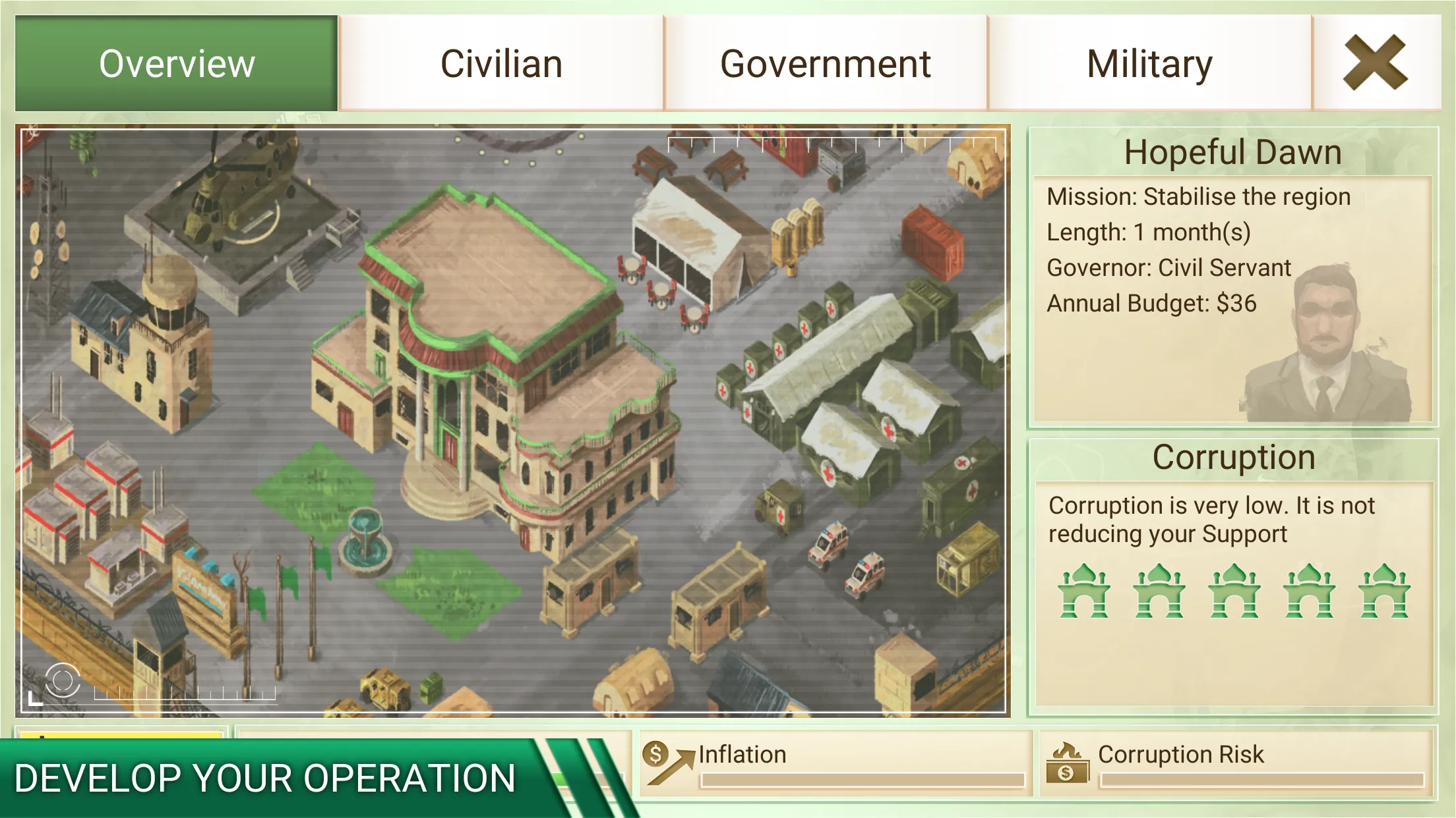 Rebel Inc. v1.18.3 APK Мод (Всё открыто, Premium) Screenshot 5