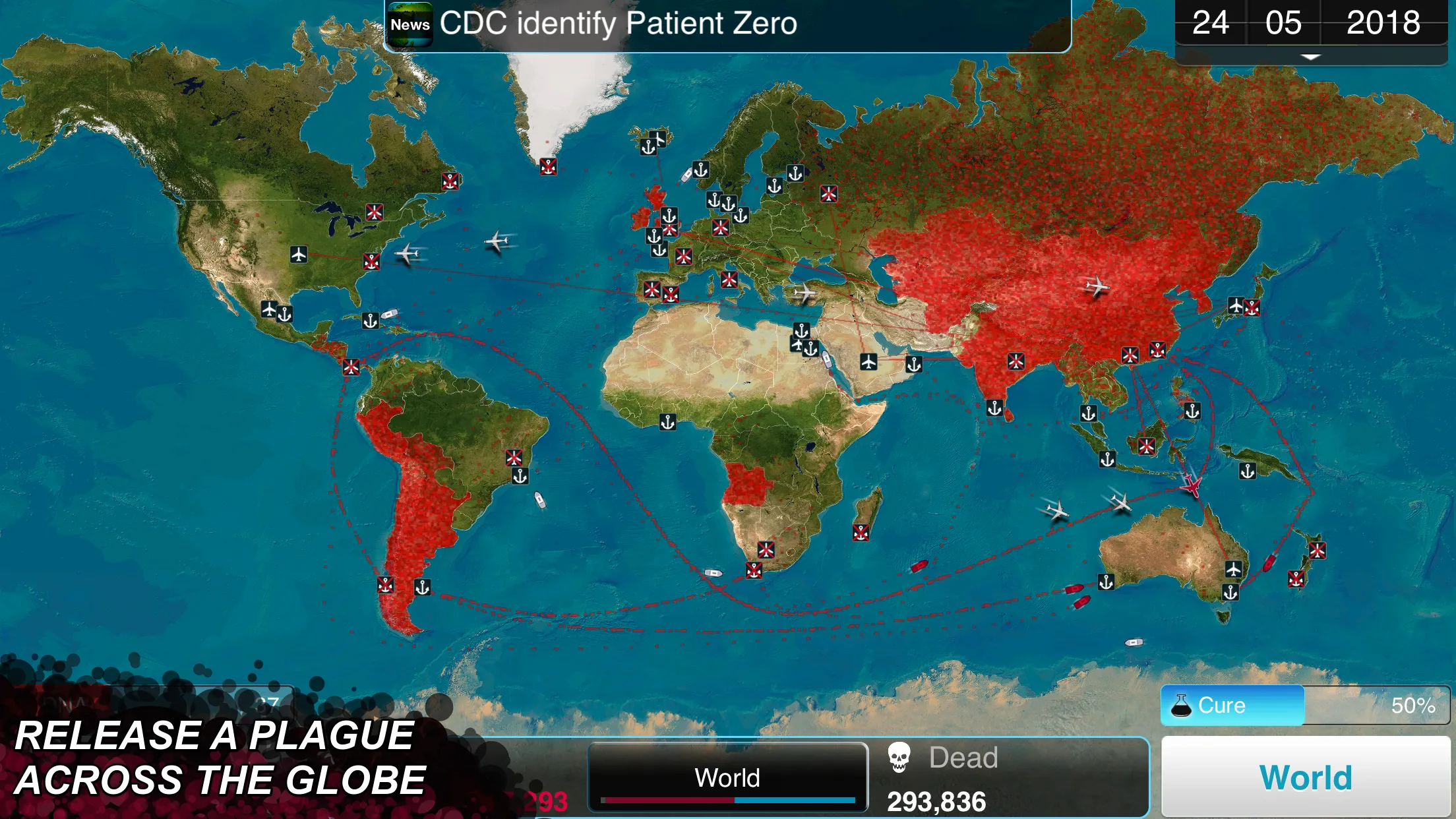 Plague Inc. v1.24.4 APK Мод (Всё открыто) Screenshot 2 Plague Inc. v1.24.4 APK Мод (Всё открыто) Screenshot 2