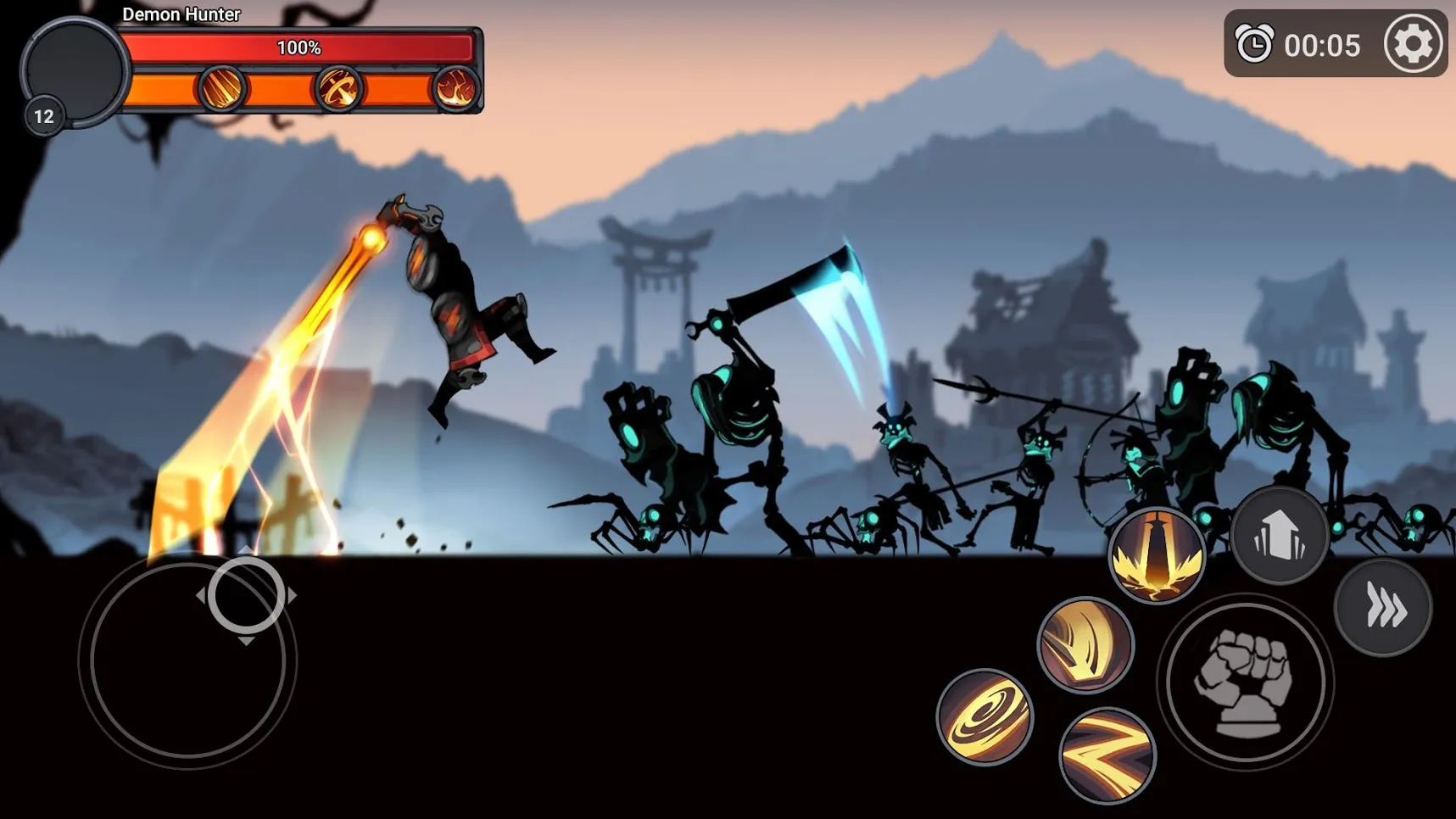 Stickman Master Premium [мод: меню] Screenshot 2