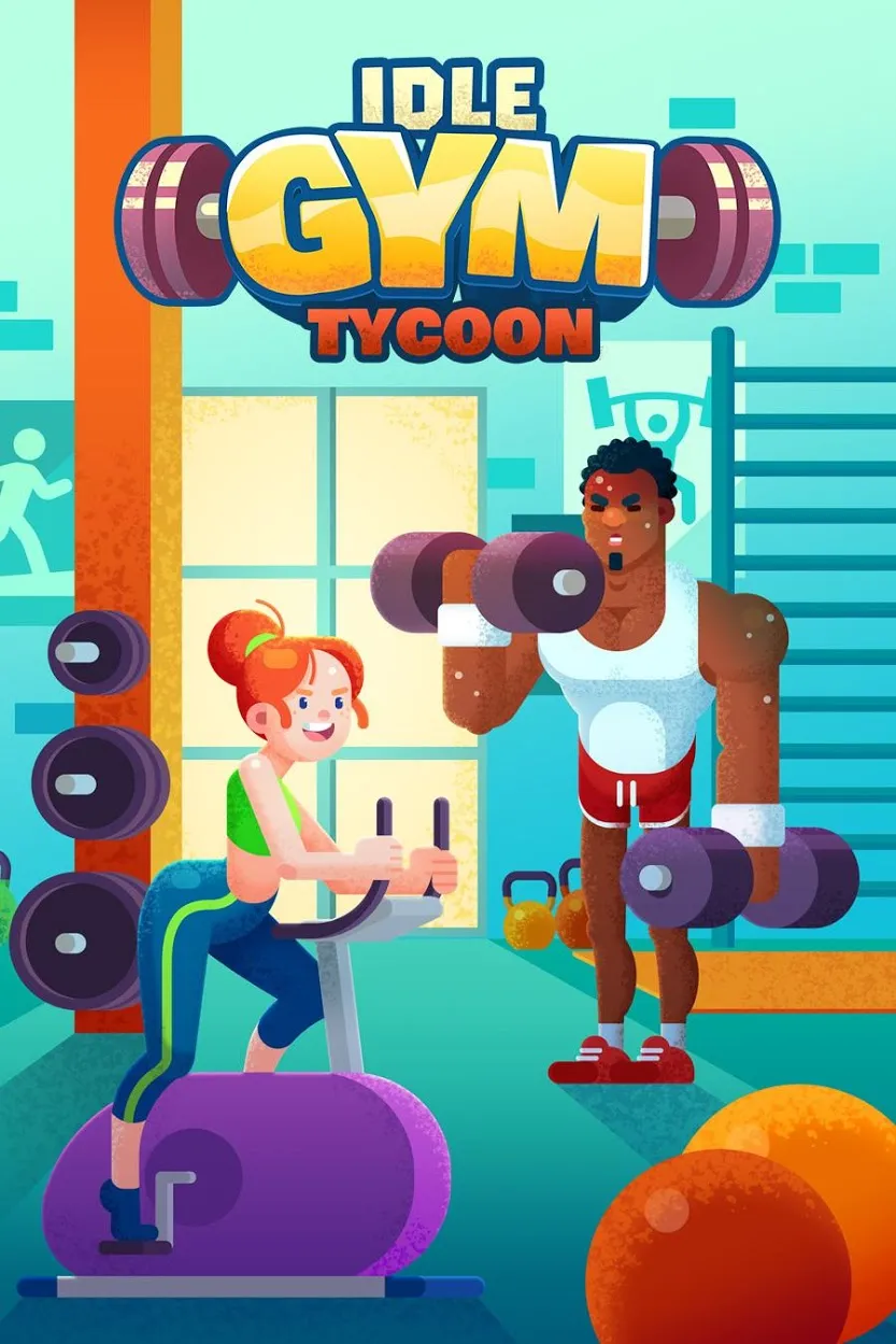 Idle Fitness Gym Tycoon v1.8 APK Мод (Много денег) Screenshot 1 Idle Fitness Gym Tycoon v1.8 APK Мод (Много денег) Screenshot 1