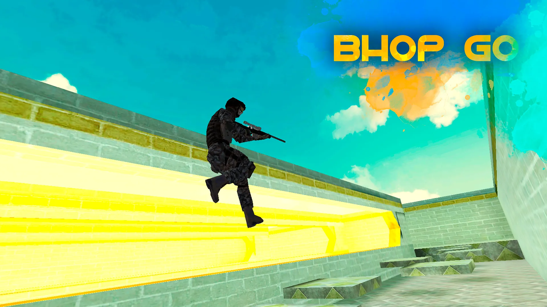 Bhop GO v209 APK Мод (Бесплатные покупки) Screenshot 3 Bhop GO v209 APK Мод (Бесплатные покупки) Screenshot 3